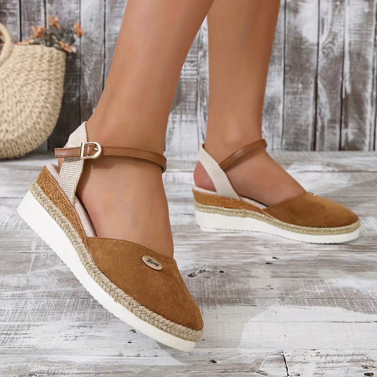 Zariel | Elegante Keilsandalette Dame