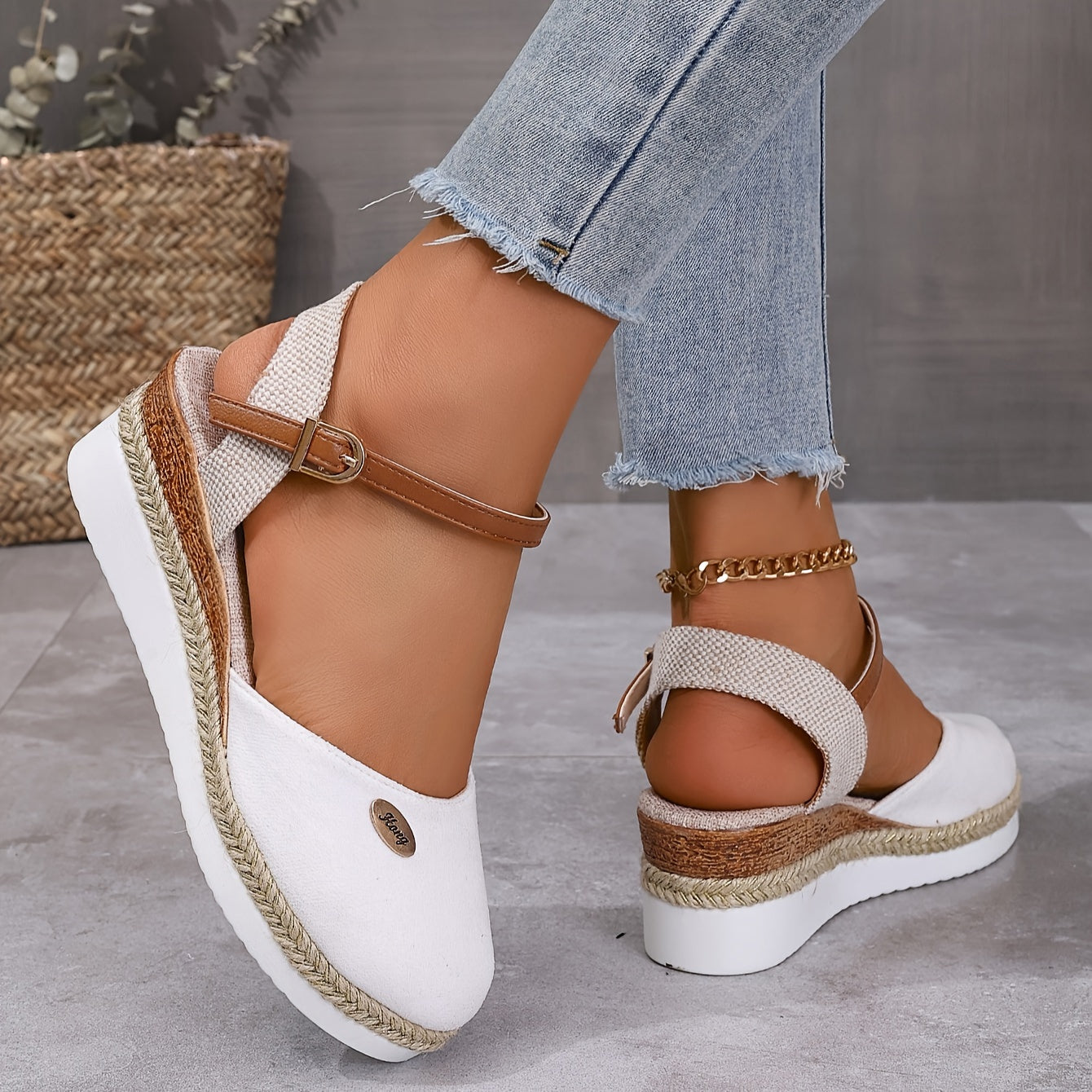 Zariel | Elegante Keilsandalette Dame