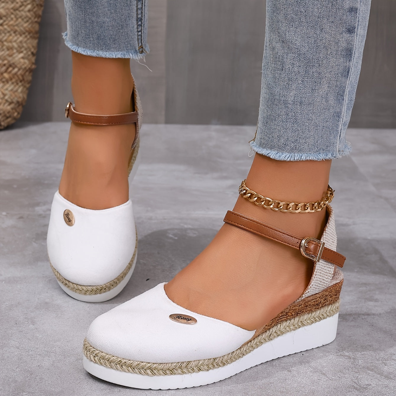 Zariel | Elegante Keilsandalette Dame