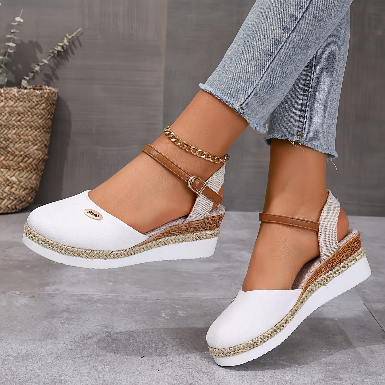 Zariel | Elegante Keilsandalette Dame