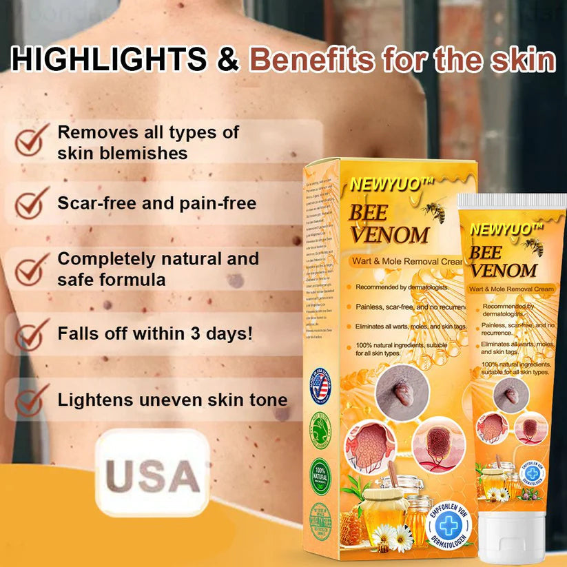 NewYou™ TagLift Bienengift-Behandlung – Schmerzfreie Hauterneuerung für klare, selbstbewusste Haut [1 + 1 Gratis]