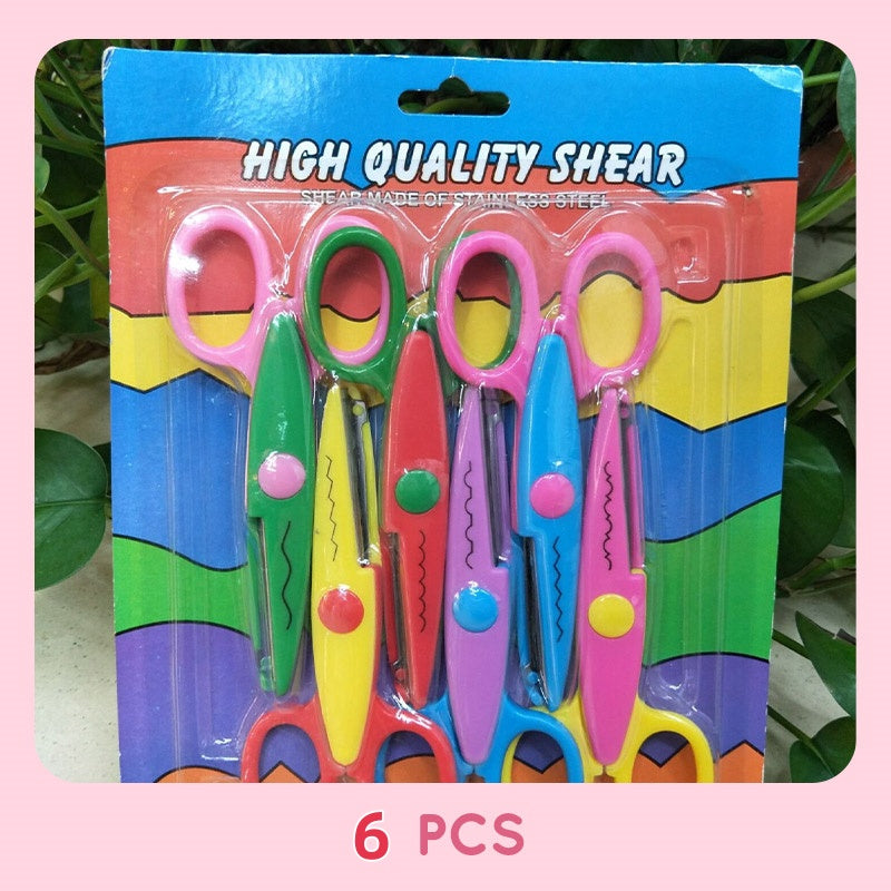 Dekoratives Bastelscheren-Set – 6 Musterscheren für Kinder product image 8