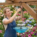 Hängender Solar-Springbrunnen mit Vogeltränke – Zweistufig, Ohne Kabel product image 1