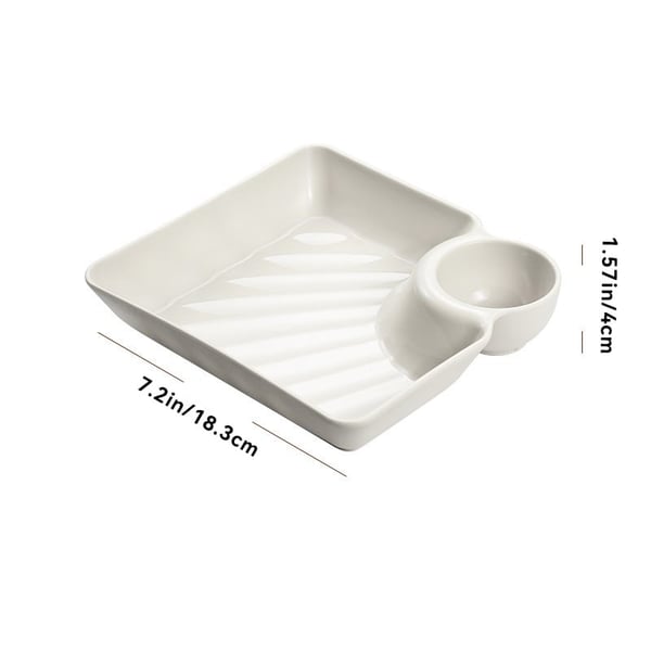Snack- & Dip-Teller – Soßenschale, Stapelbar, 4 Farben product image 10