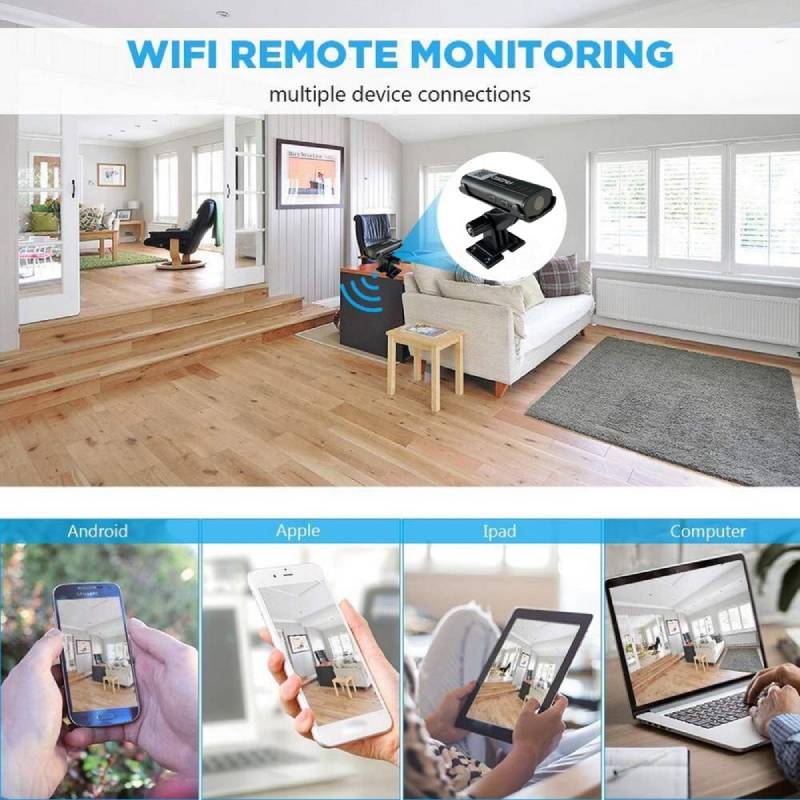 SafeView™ – Mini-Überwachungskamera mit Bewegungserkennung und Fernzugriff! [50% Rabatt]