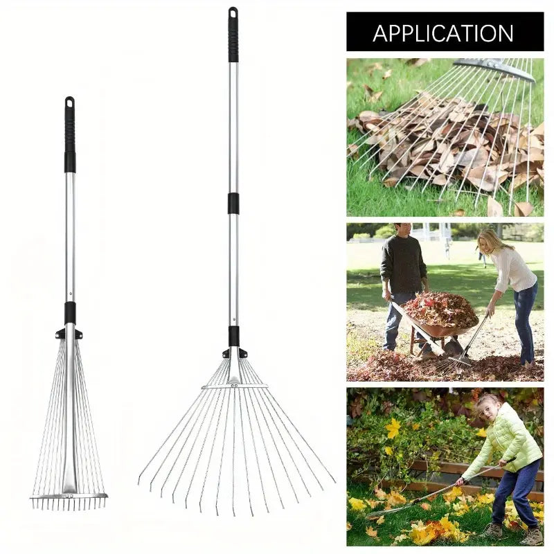 Teleskop Gartenrechen Verstellbar Für Effiziente Gartenarbeit product image 7