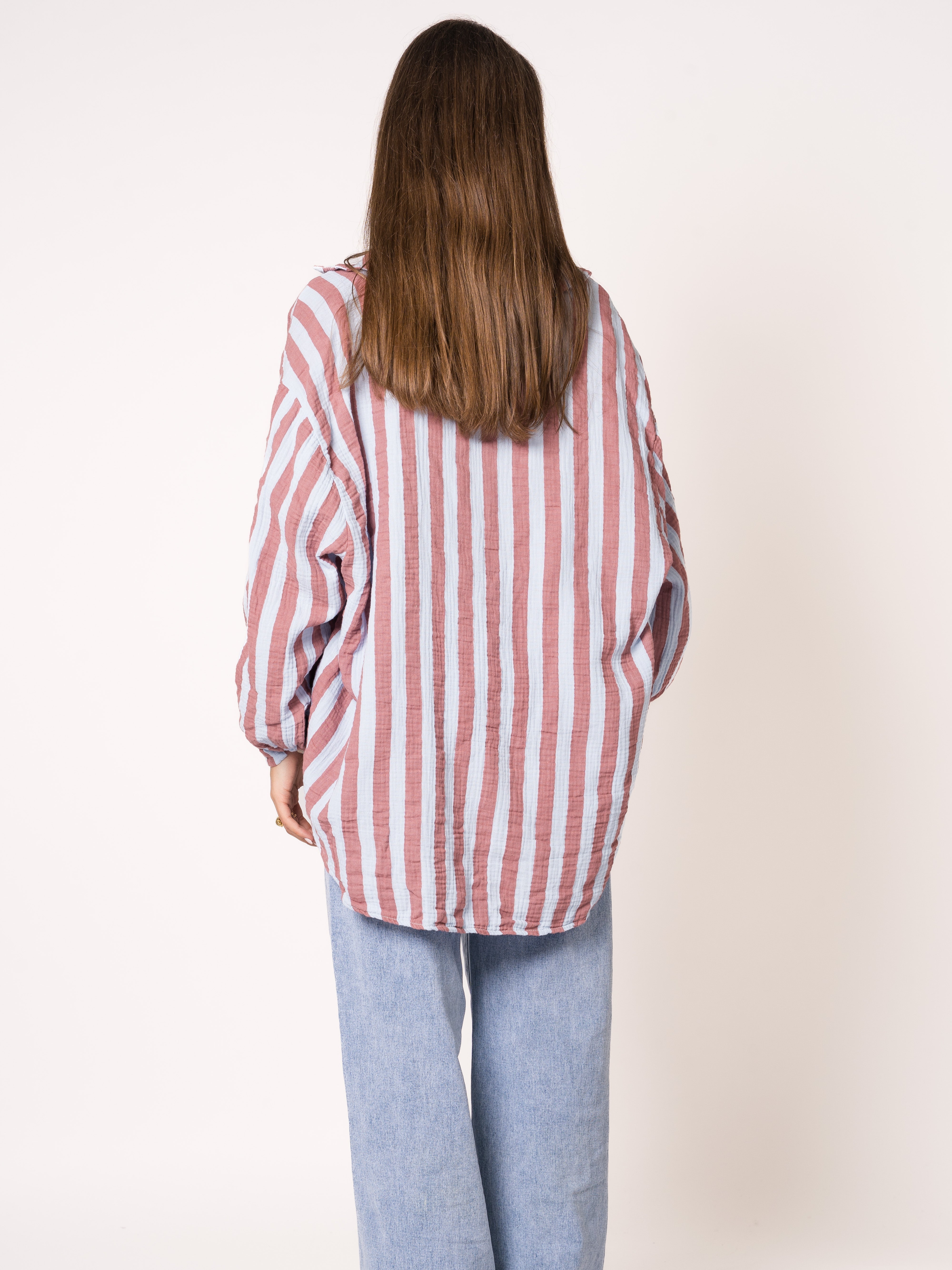 Liesl | Oversize Musselinbluse