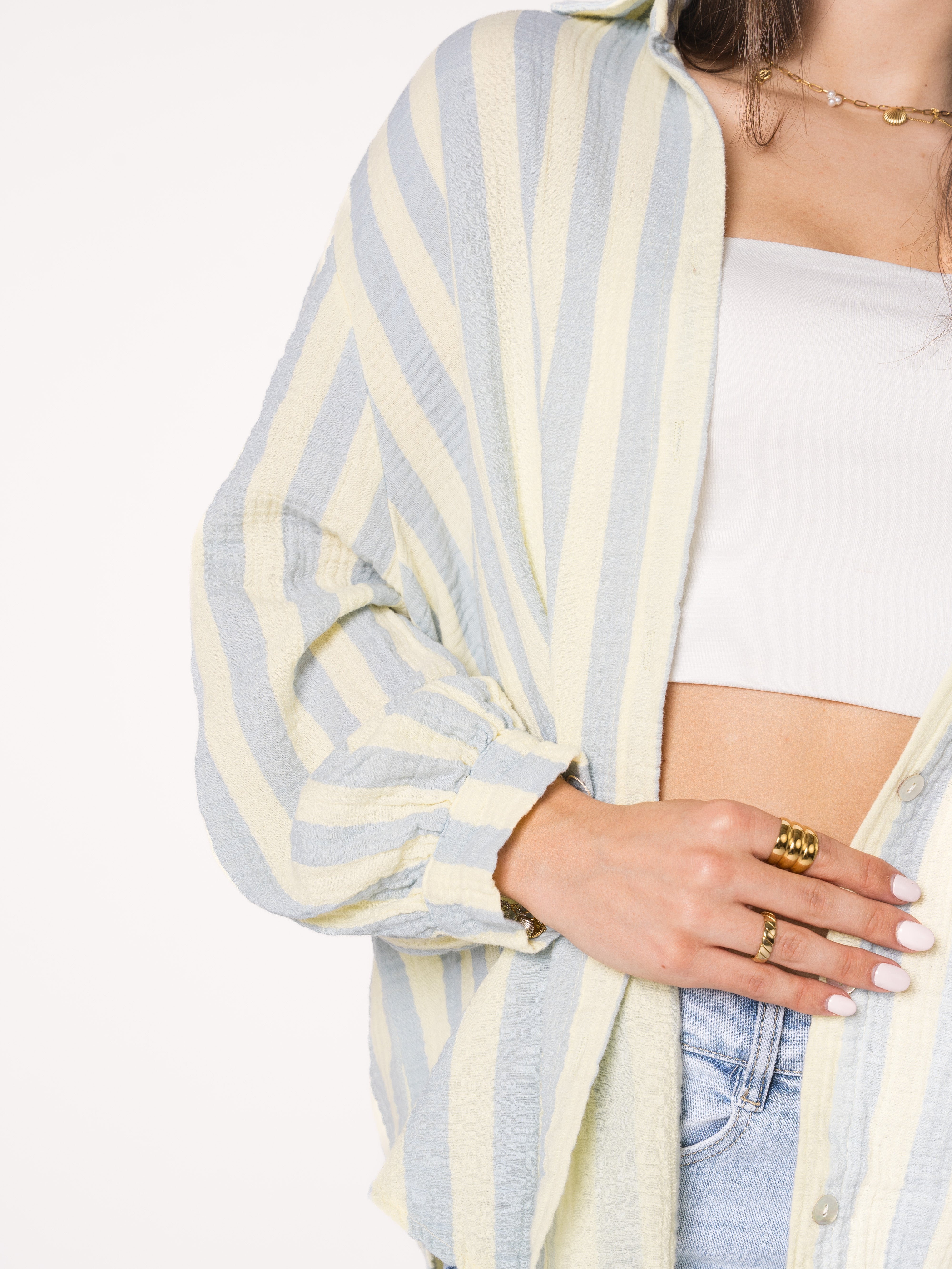 Liesl | Oversize Musselinbluse
