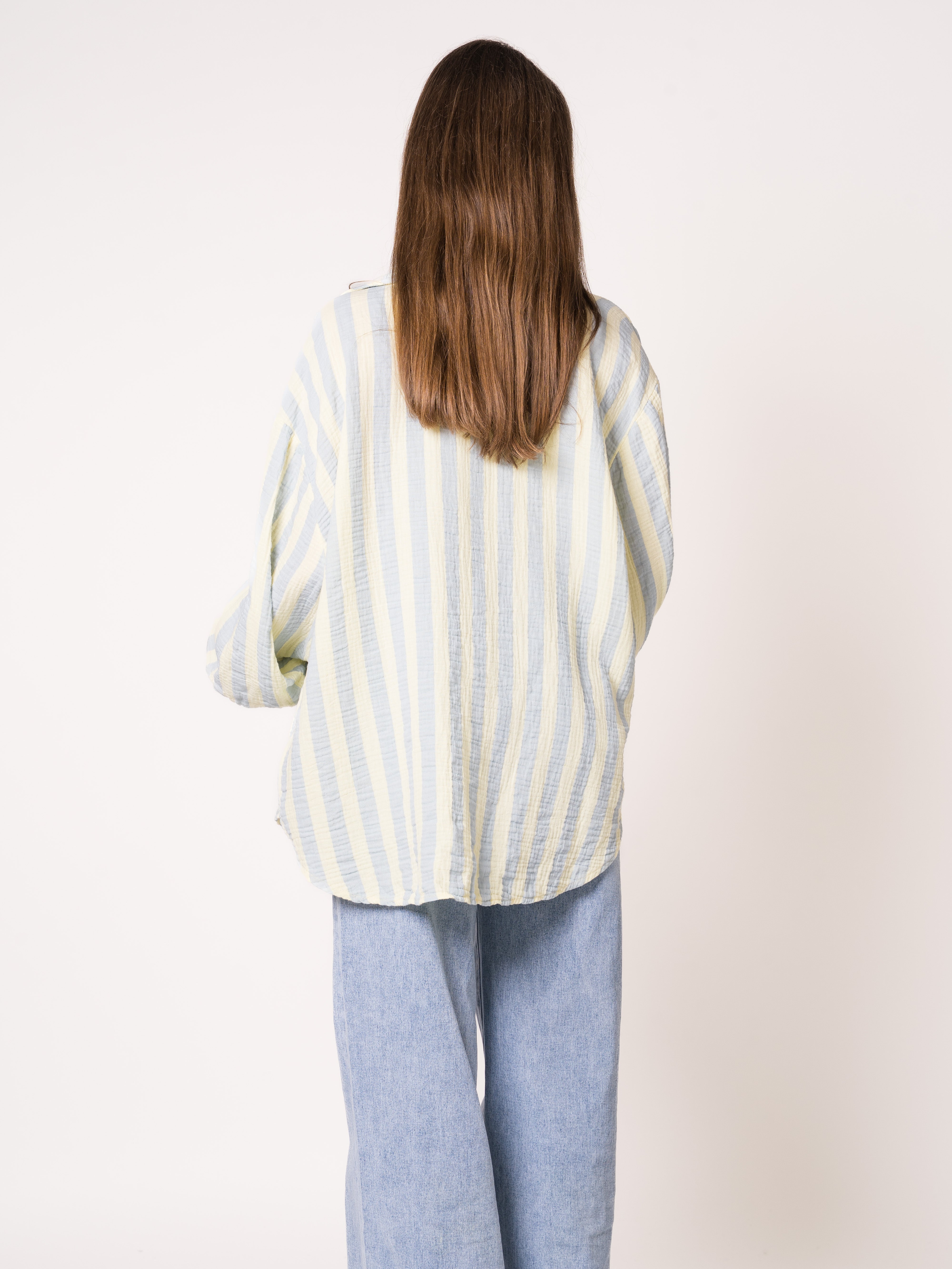 Liesl | Oversize Musselinbluse