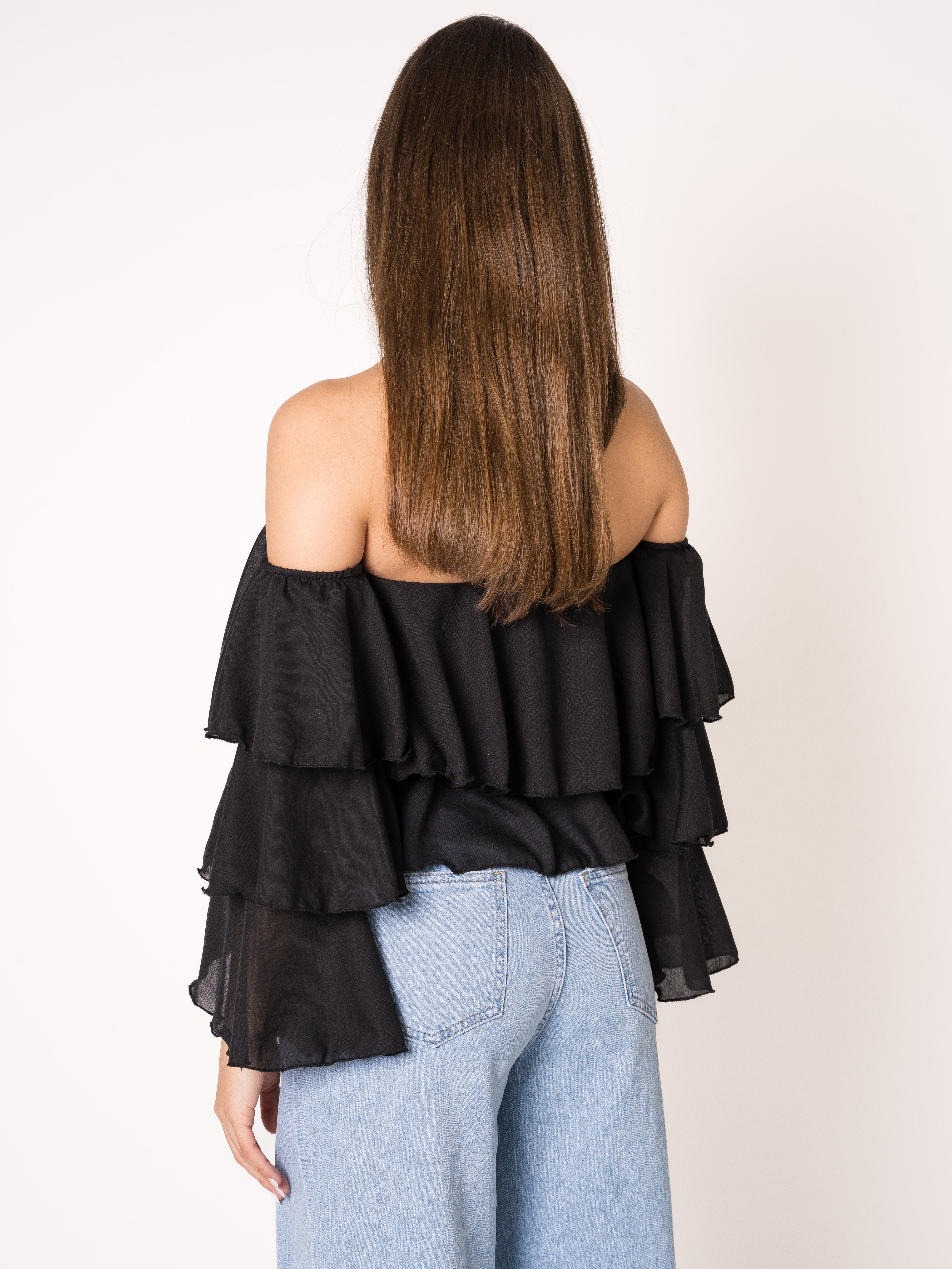 Alysha | Schulterfreie Sommerbluse