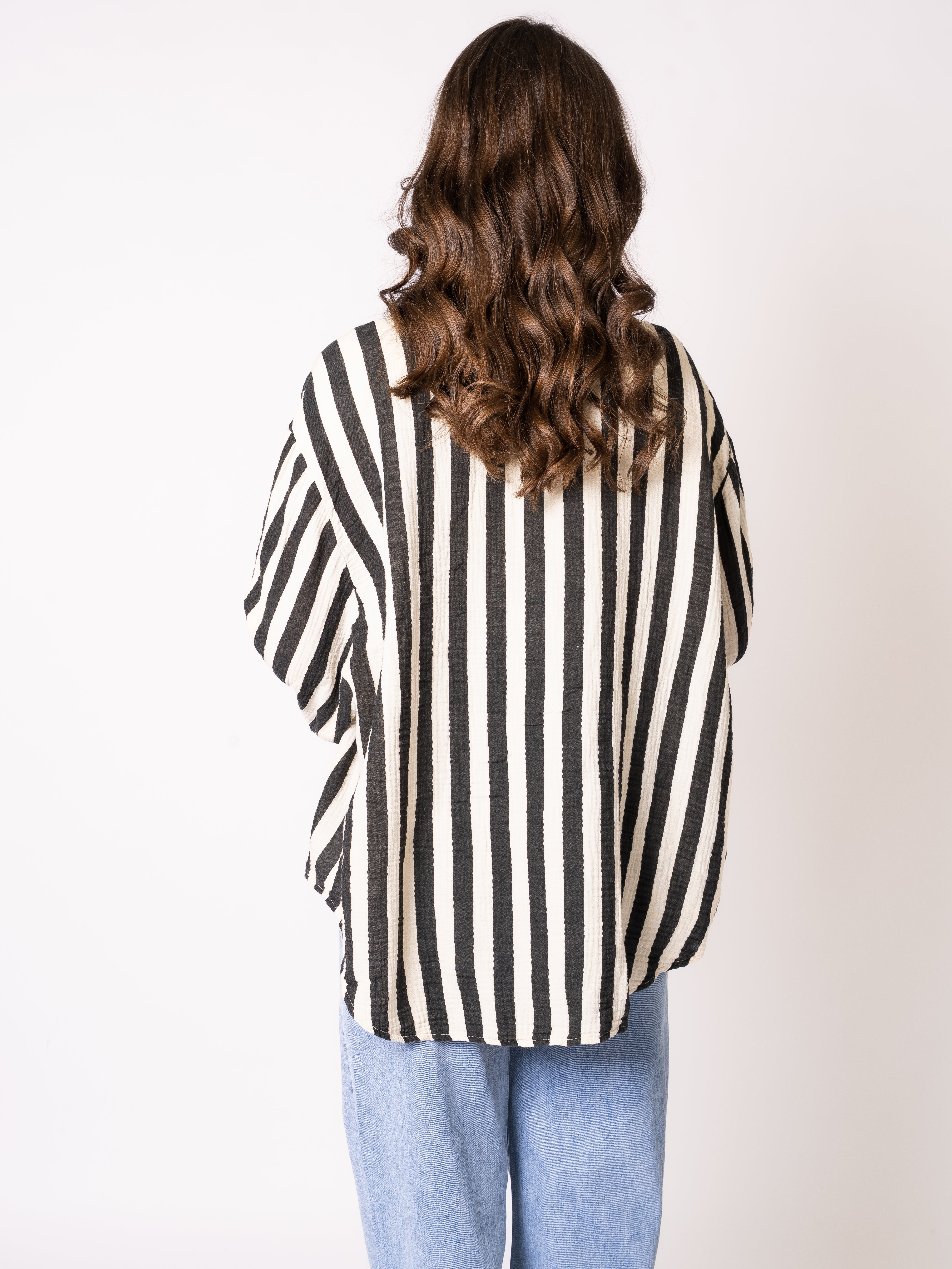 Liesl | Oversize Musselinbluse