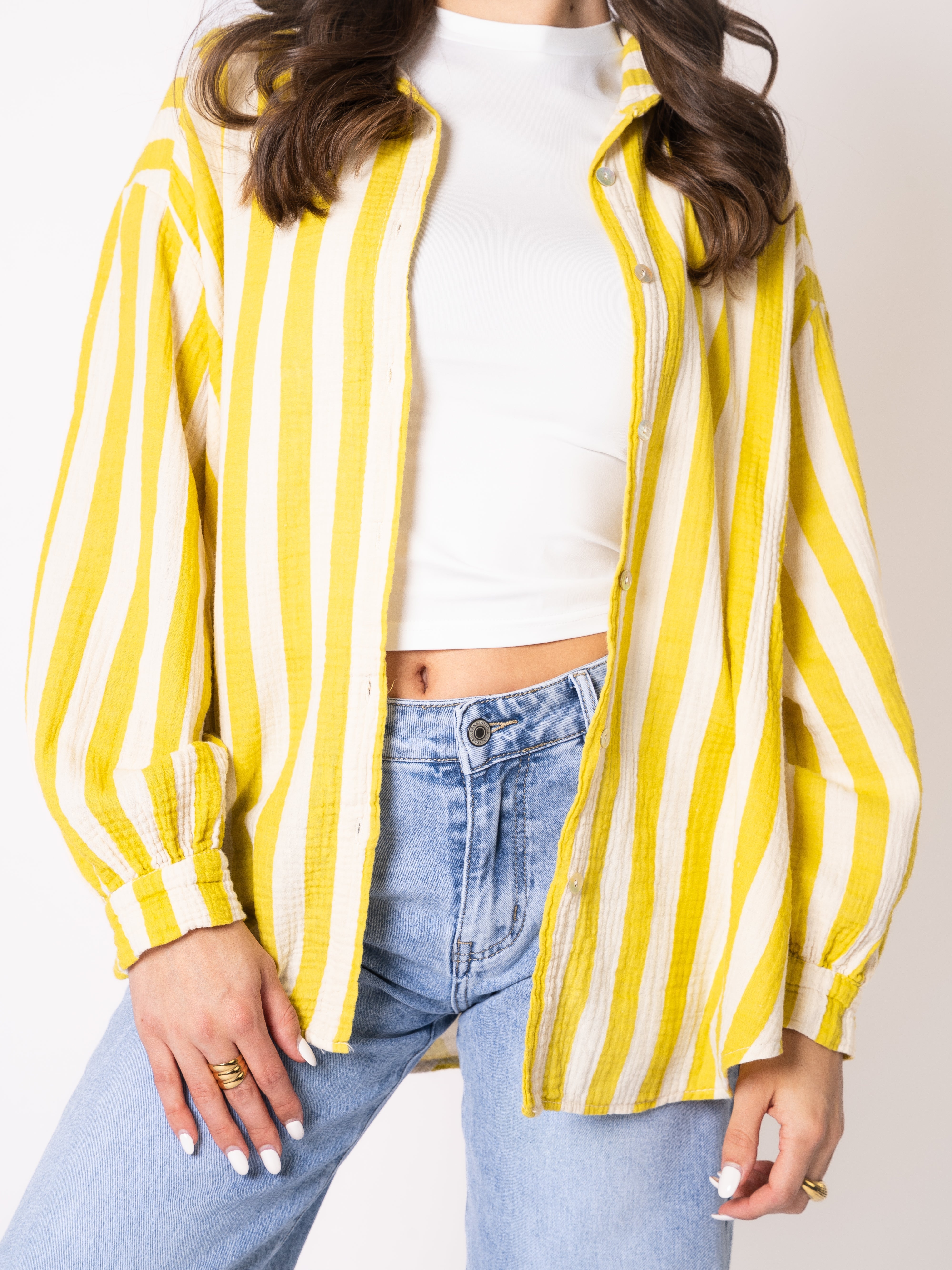 Liesl | Oversize Musselinbluse