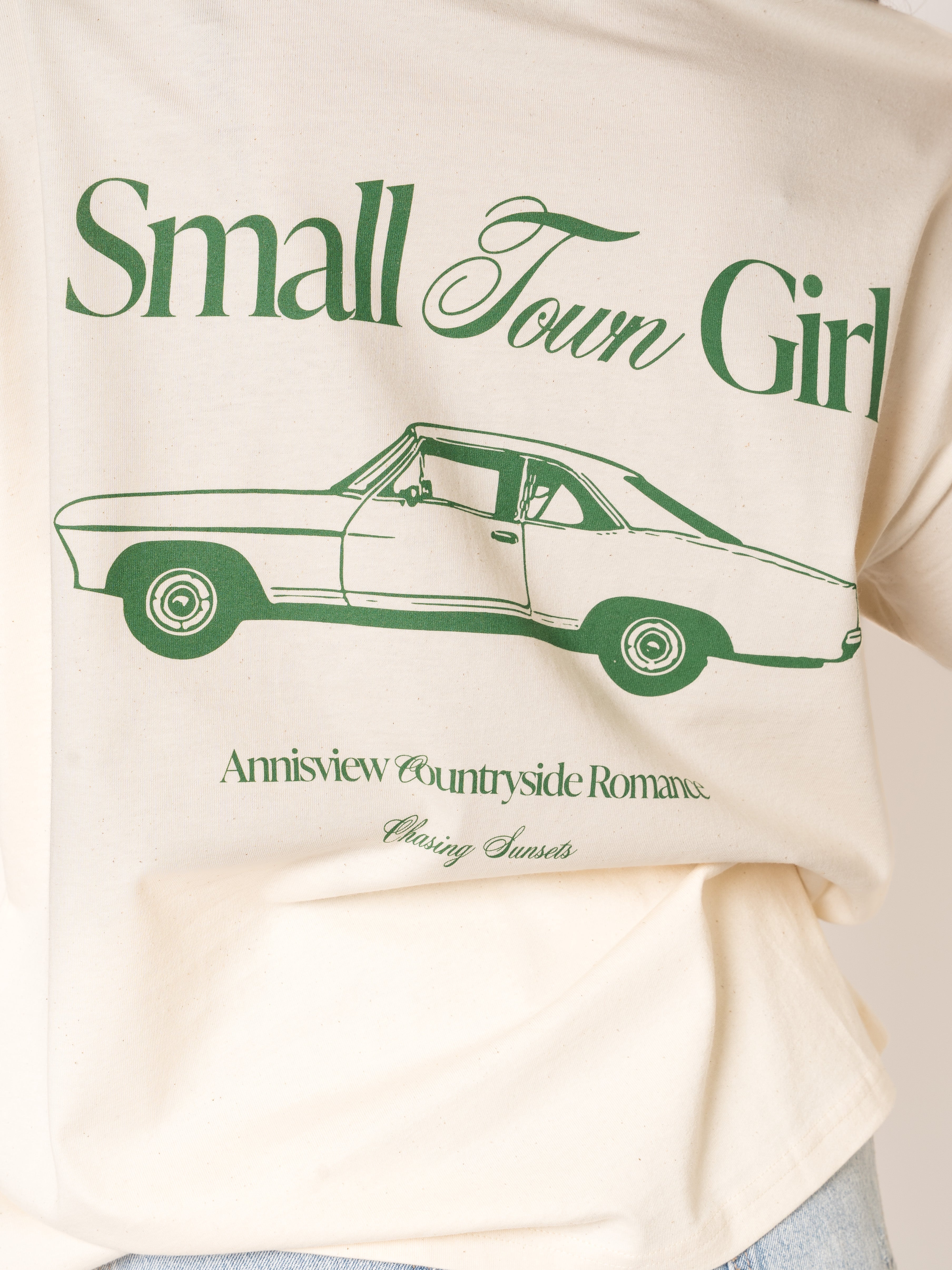 Henna | Oversize Bio-Shirt mit Print