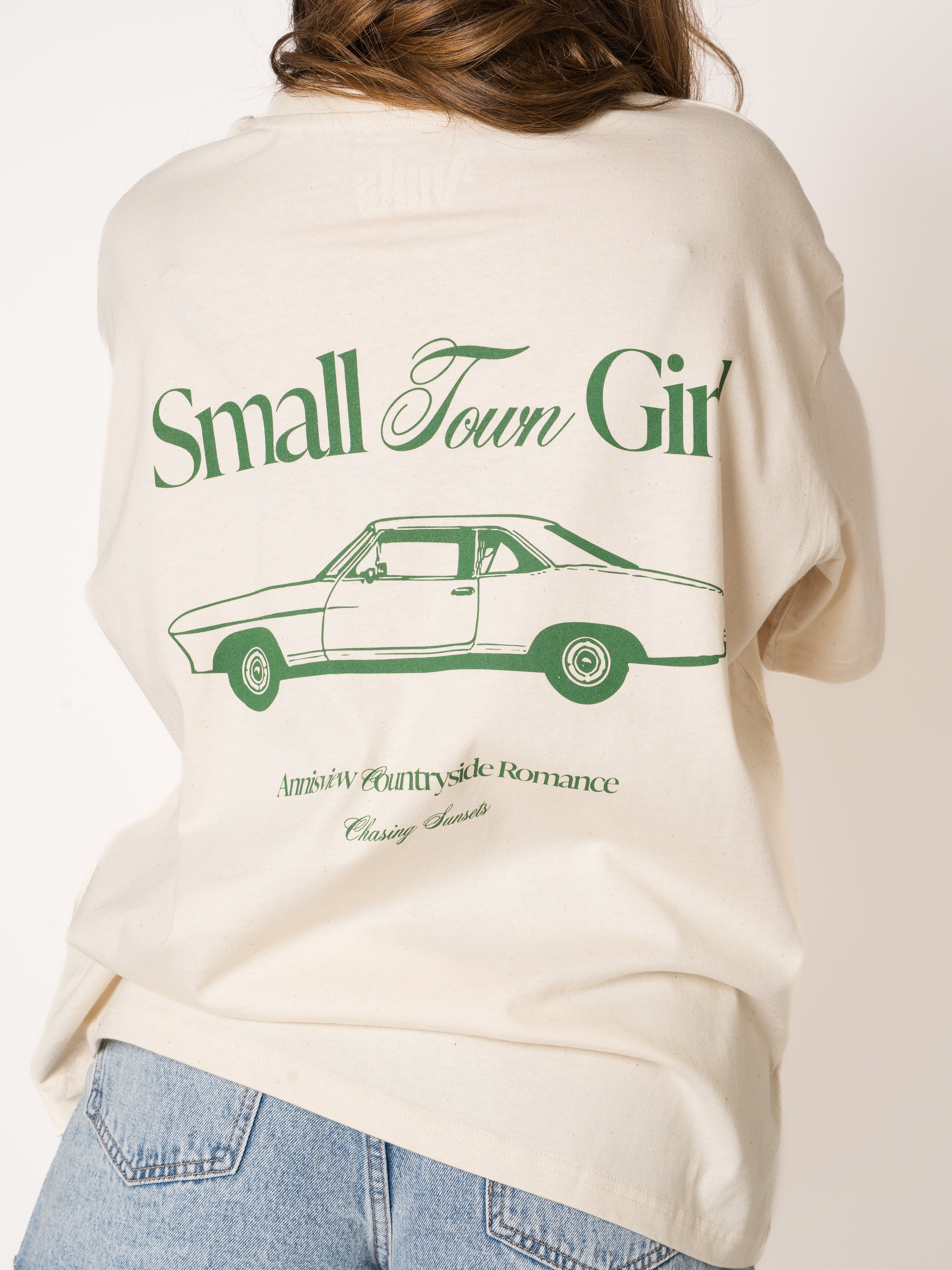 Henna | Oversize Bio-Shirt mit Print
