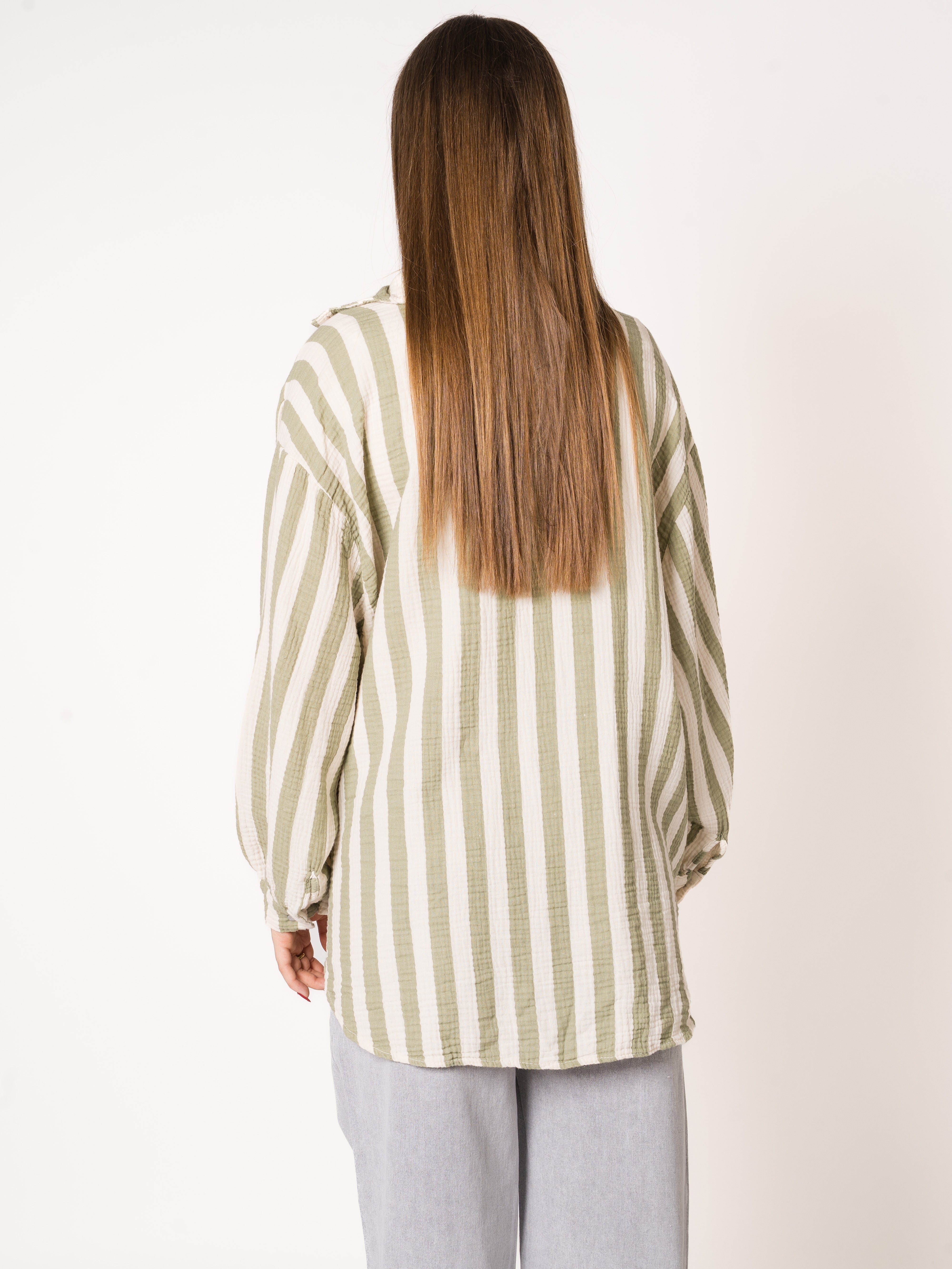 Liesl | Oversize Musselinbluse