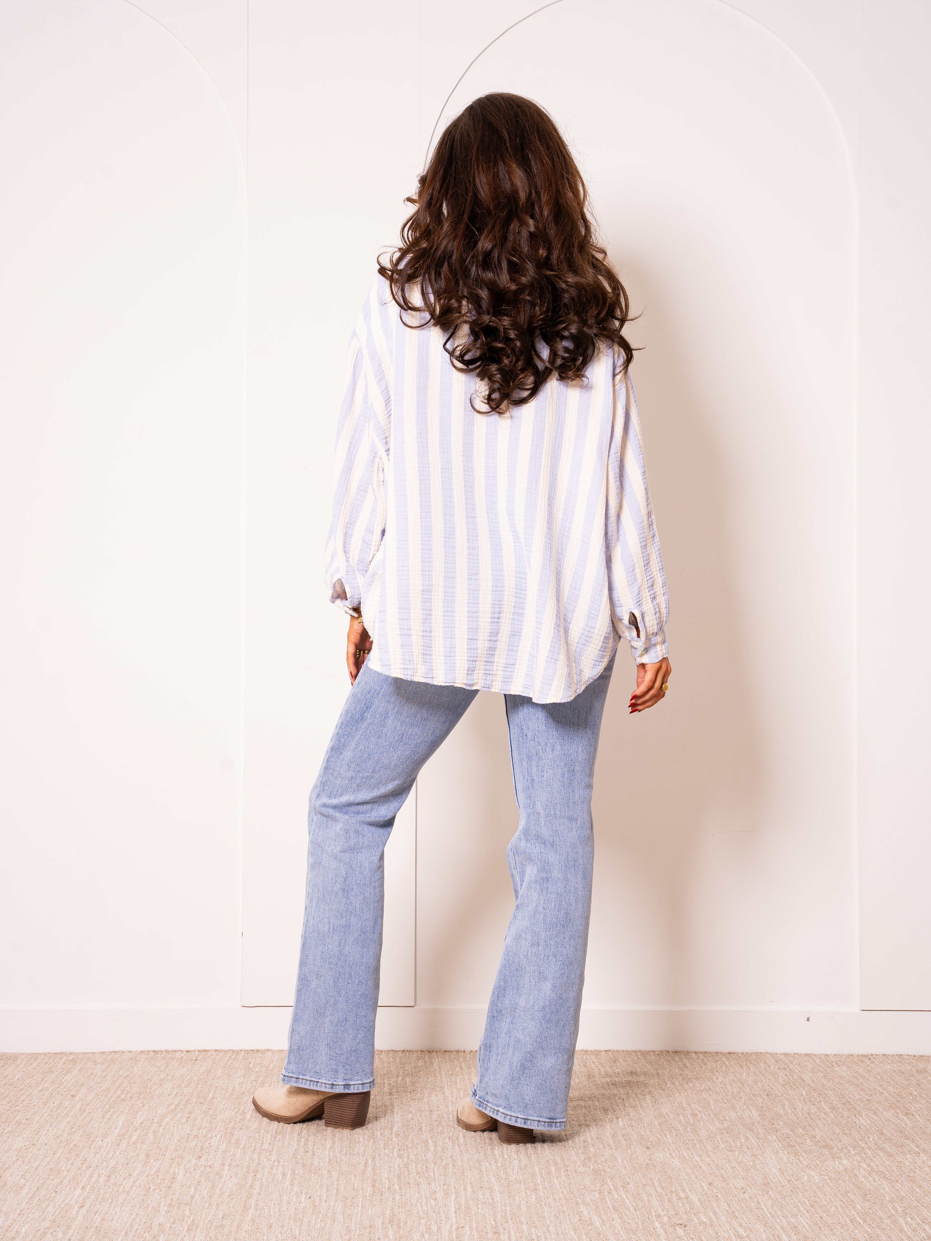 Liesl | Oversize Musselinbluse