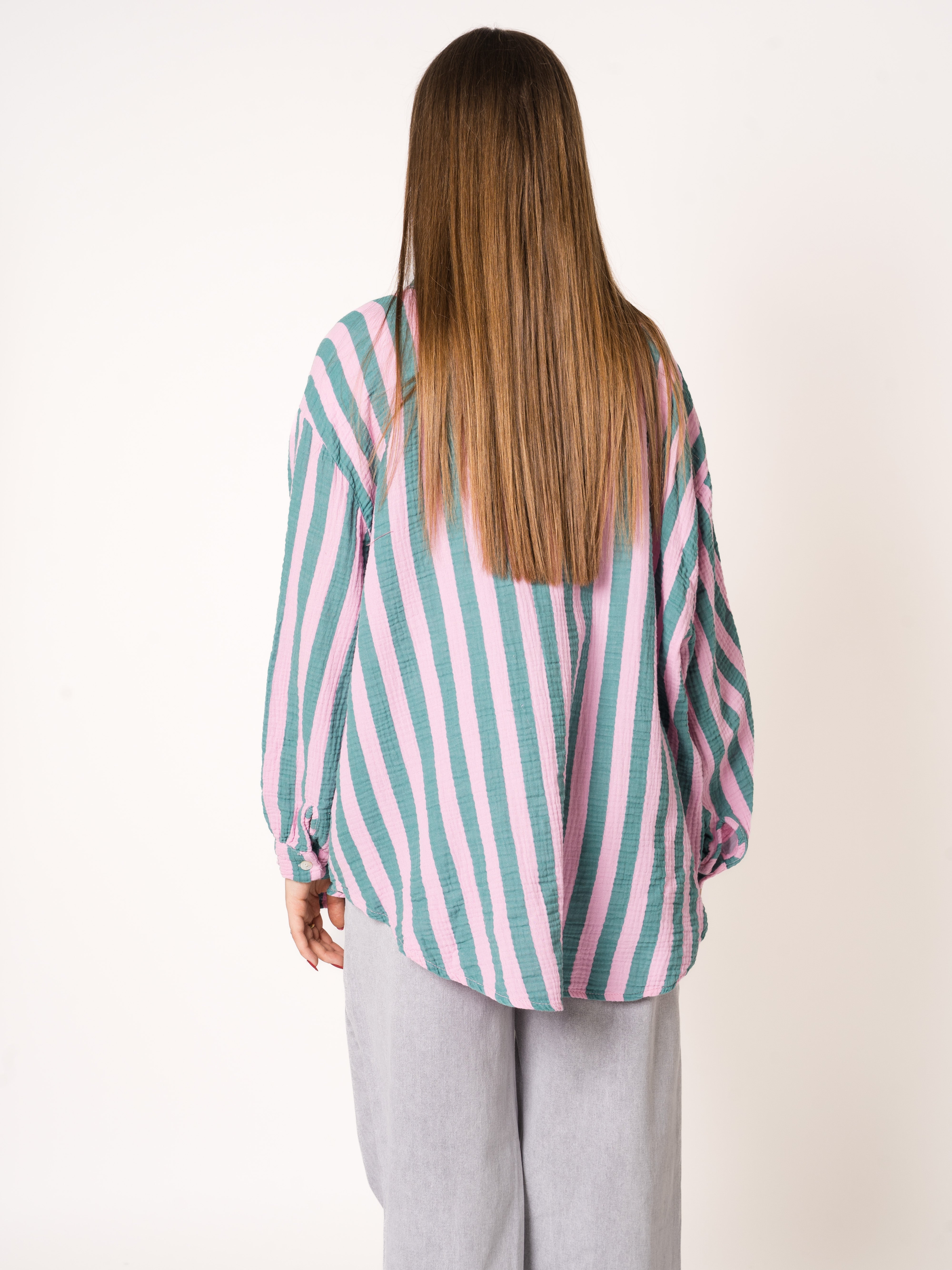 Liesl | Oversize Musselinbluse