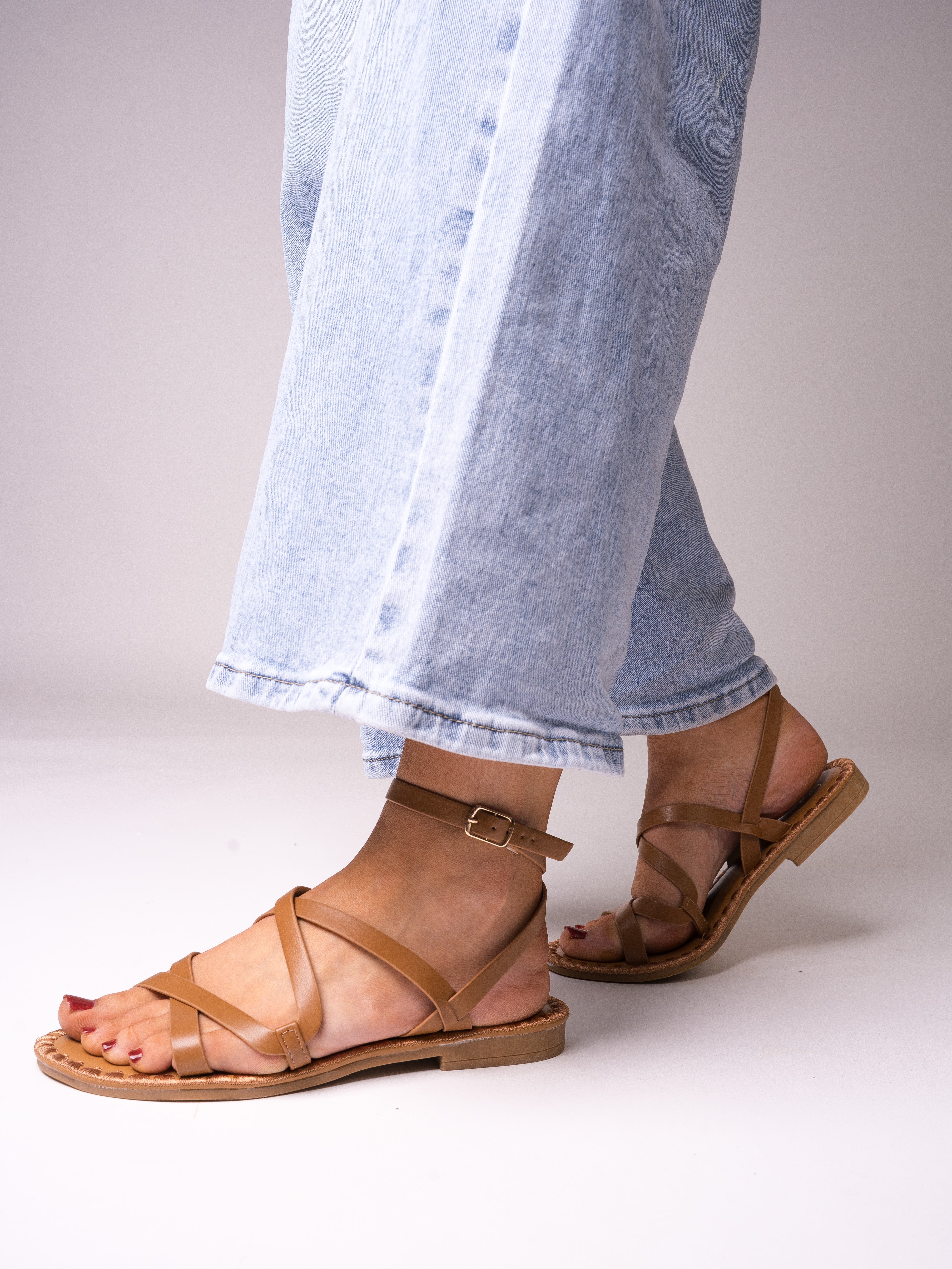Lien | Boho Riemensandalen Damen
