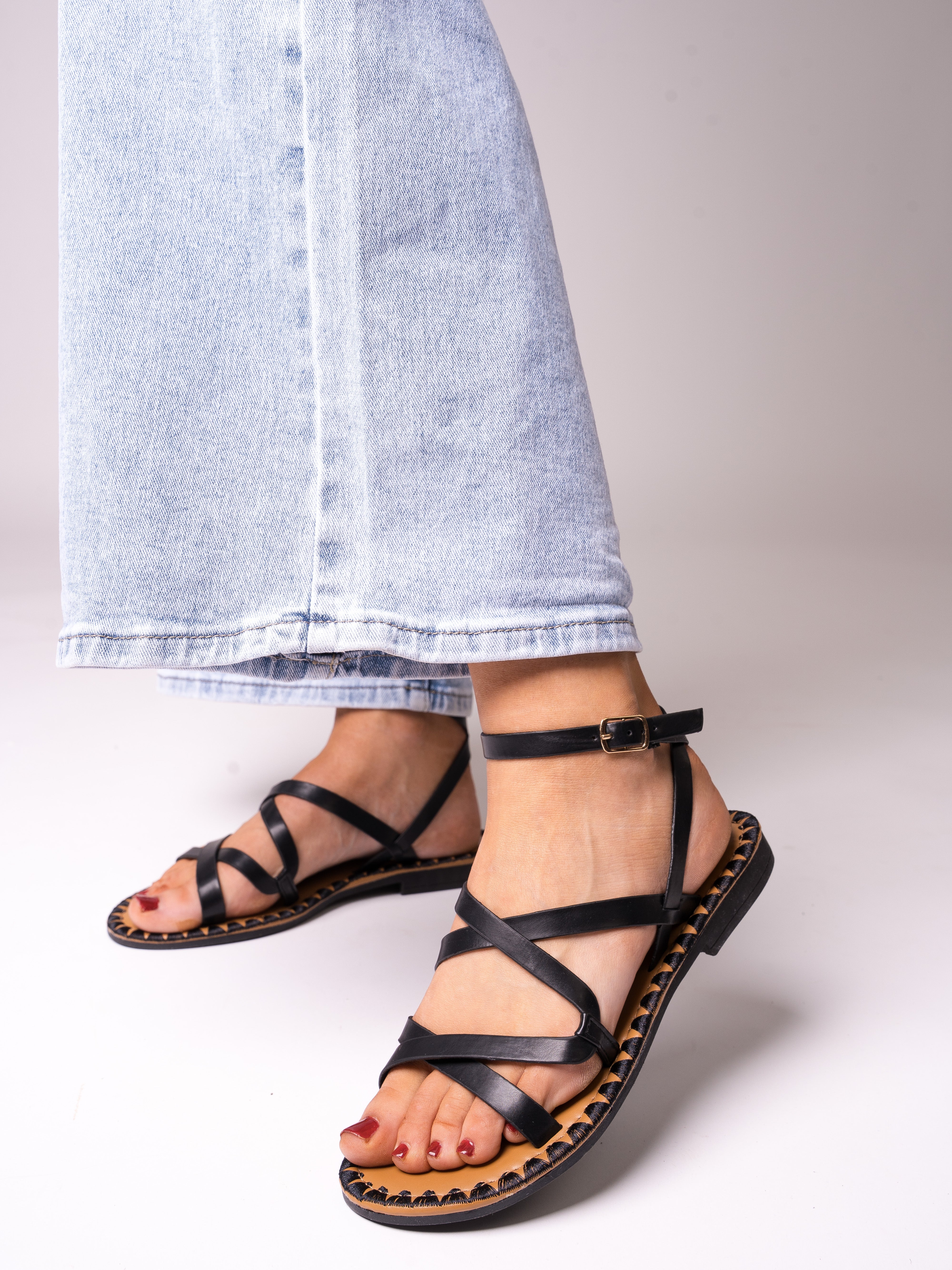 Lien | Boho Riemensandalen Damen