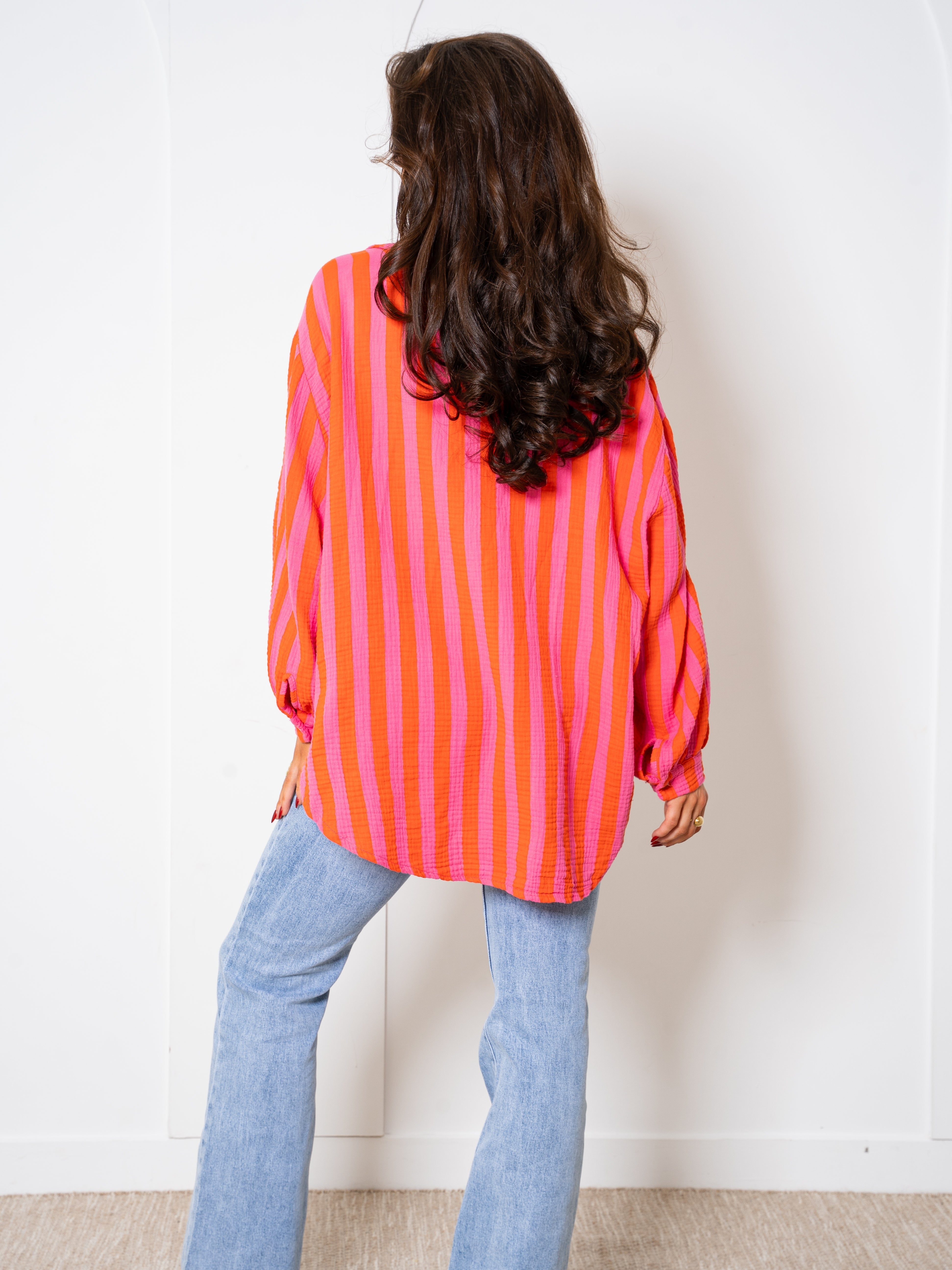 Liesl | Oversize Musselinbluse