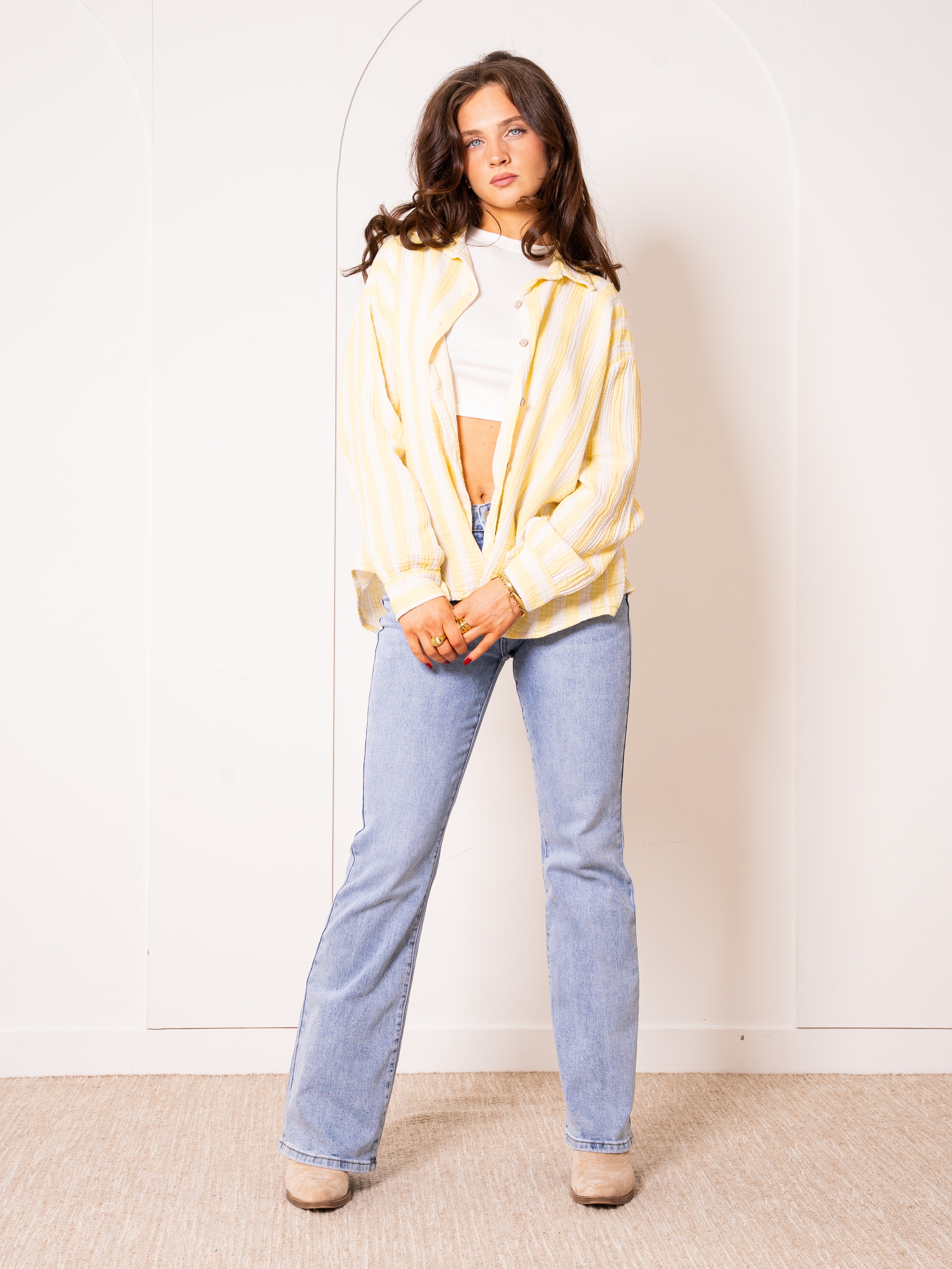 Liesl | Oversize Musselinbluse
