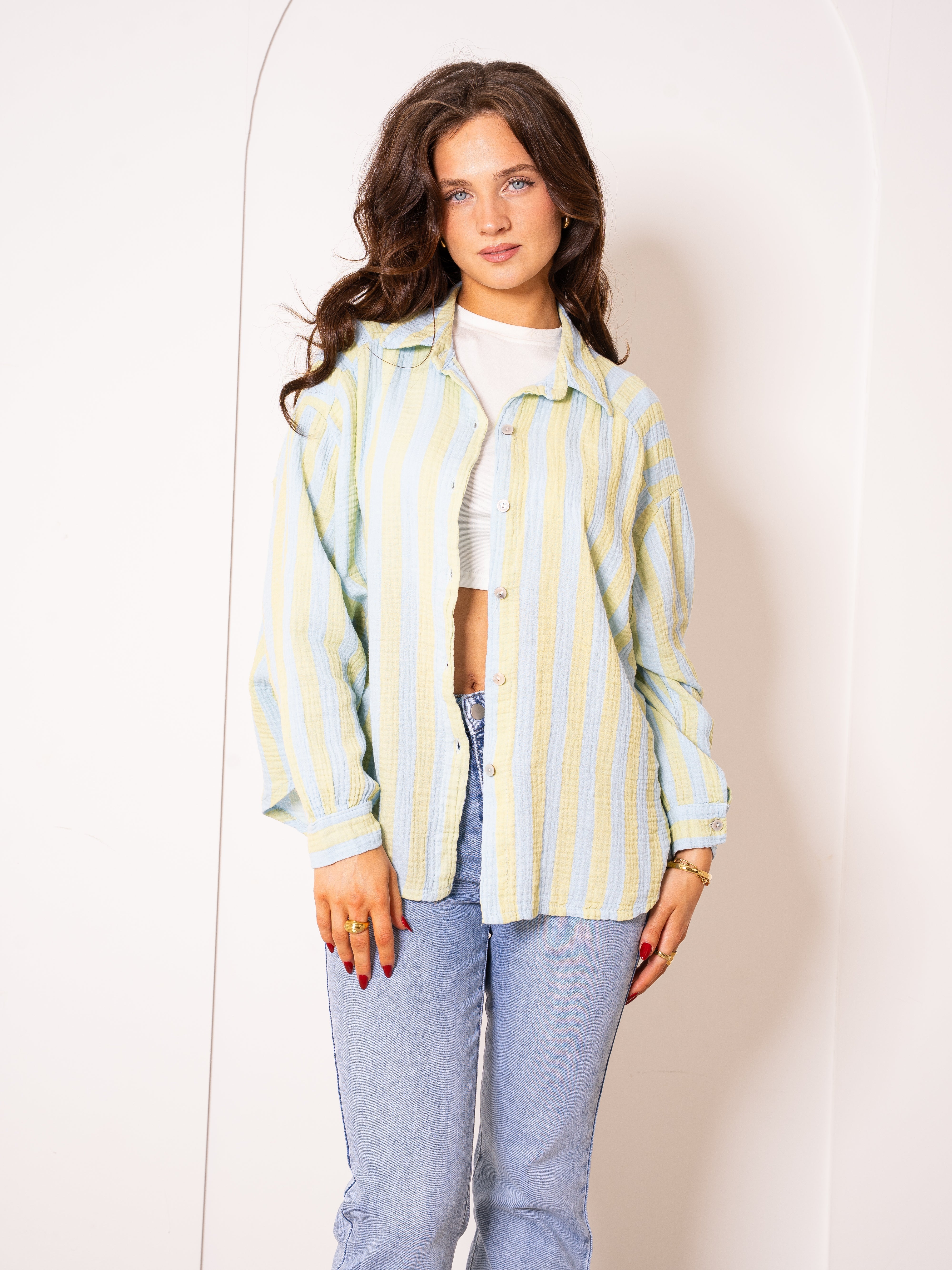 Liesl | Oversize Musselinbluse