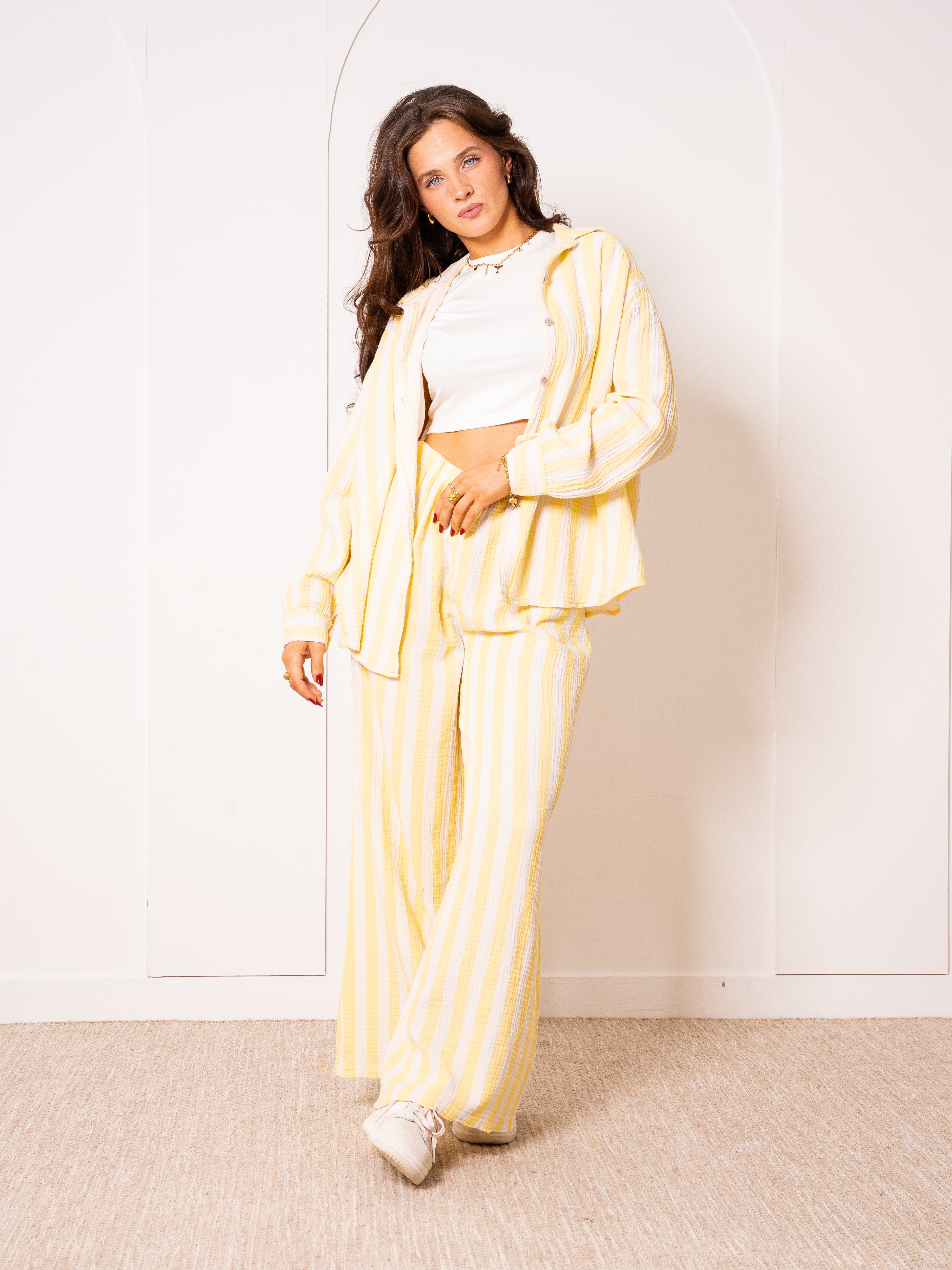 Liesl | Oversize Musselinbluse
