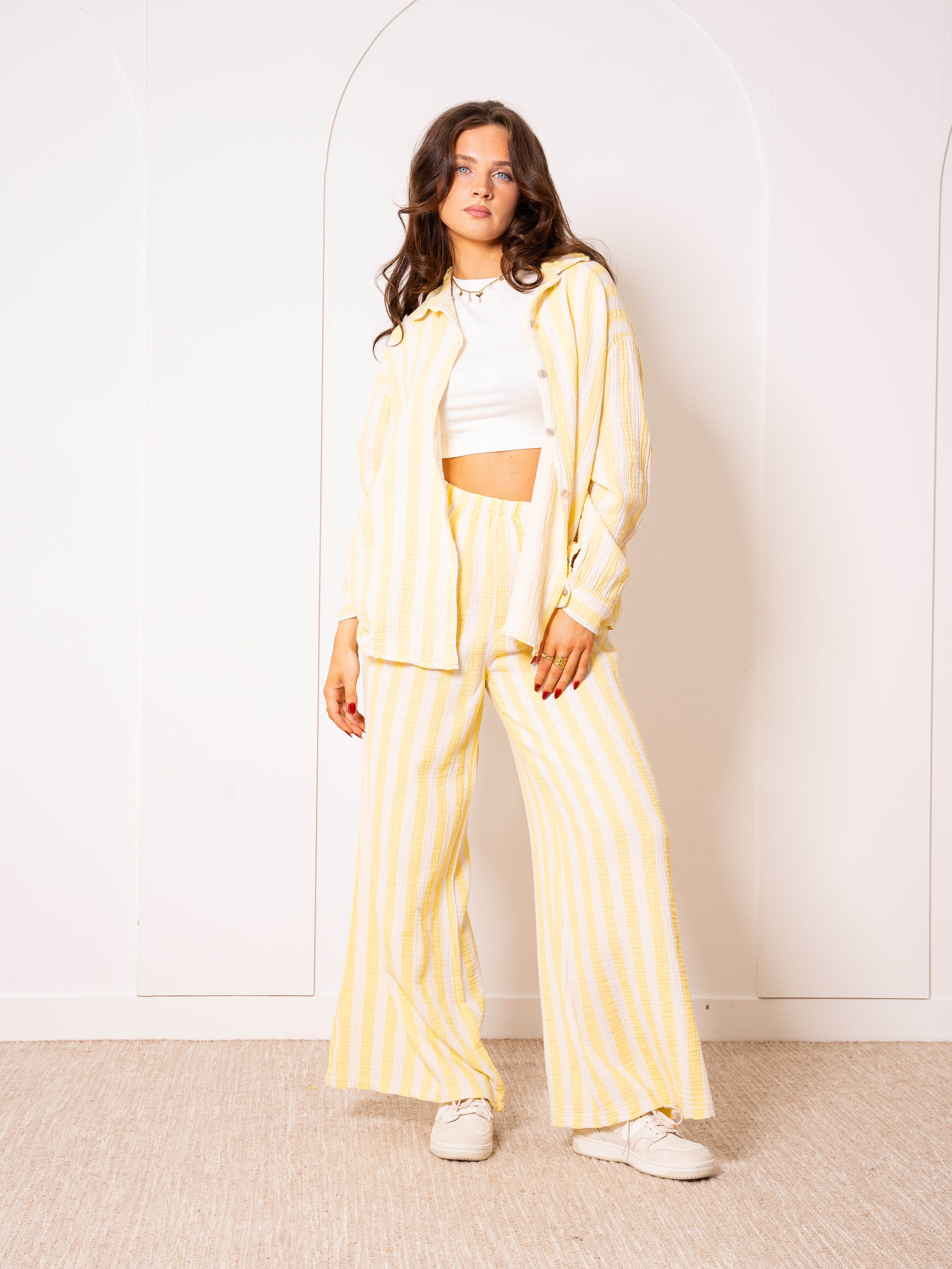 Liesl | Oversize Musselinbluse