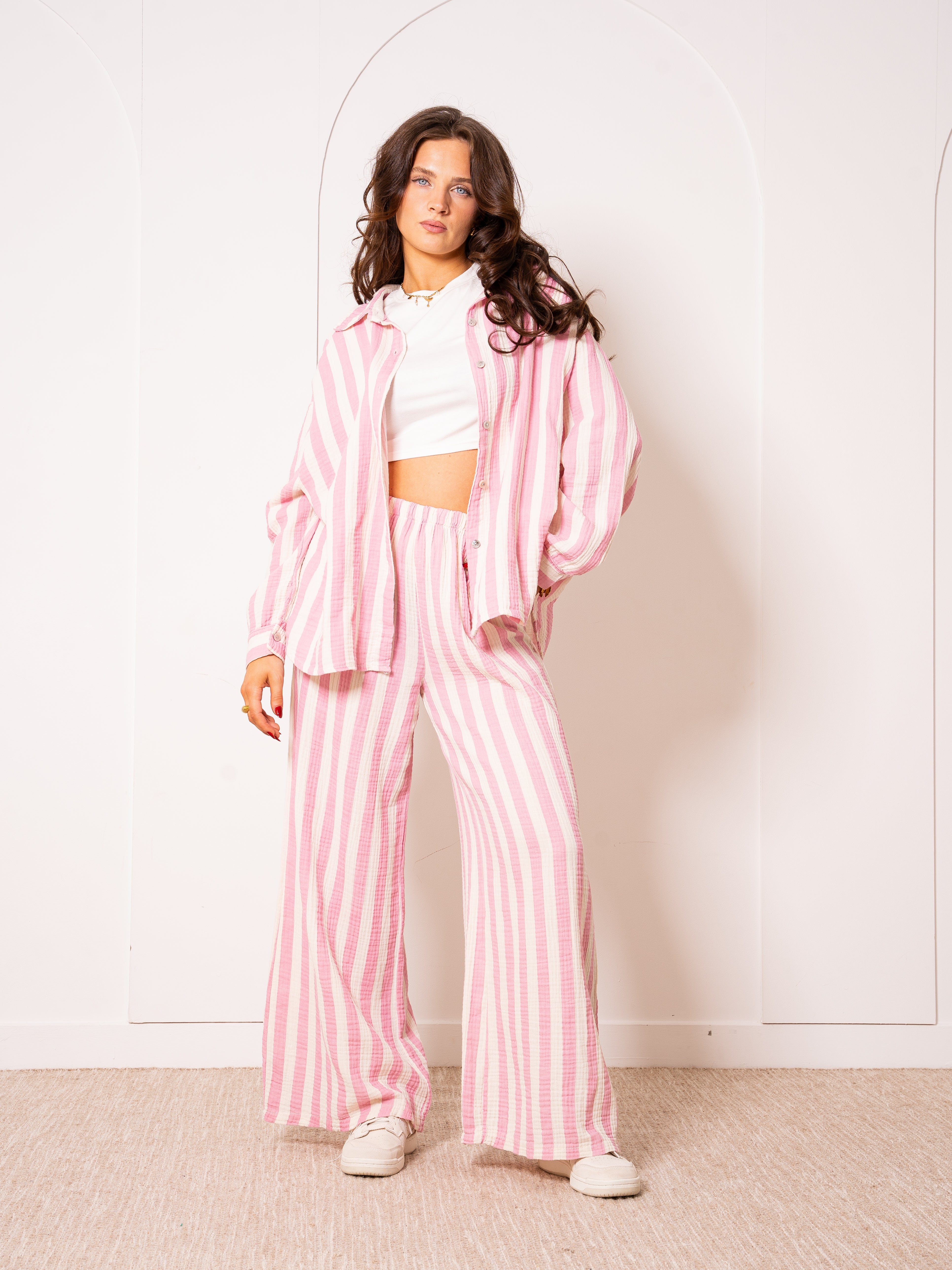 Liesl | Oversize Musselinbluse