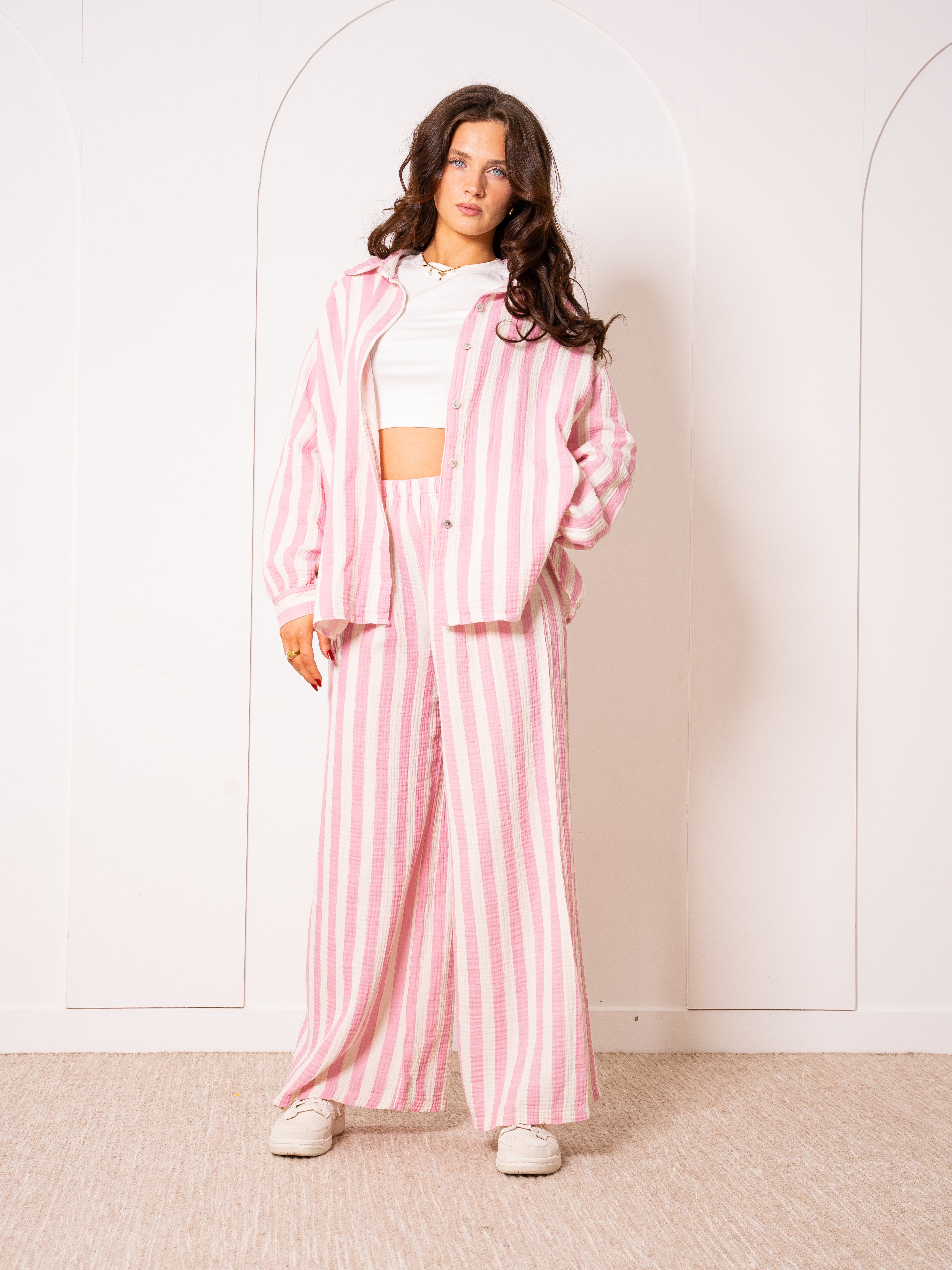 Liesl | Oversize Musselinbluse