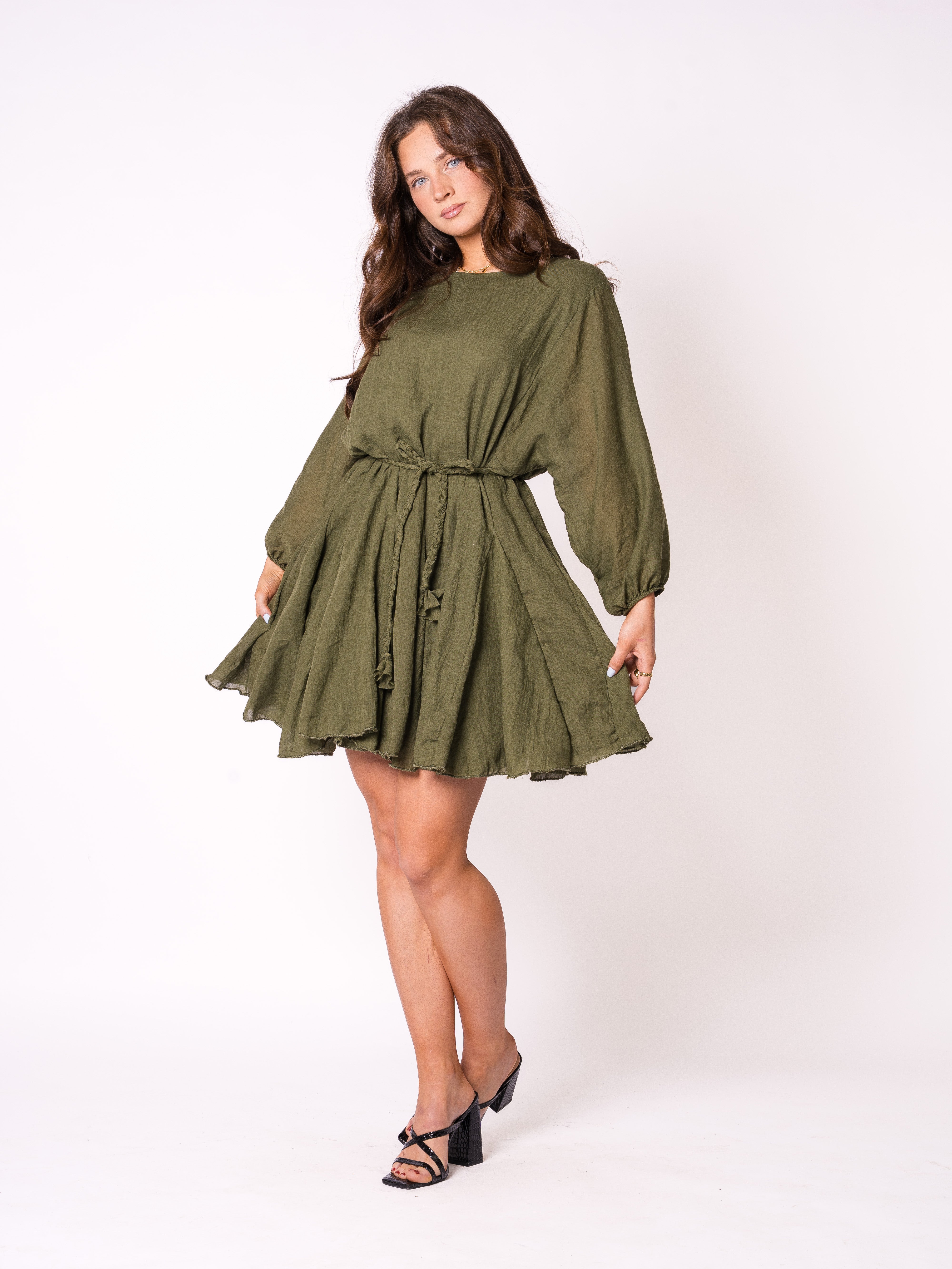 Ariane | Boho Baumwollkleid Damen