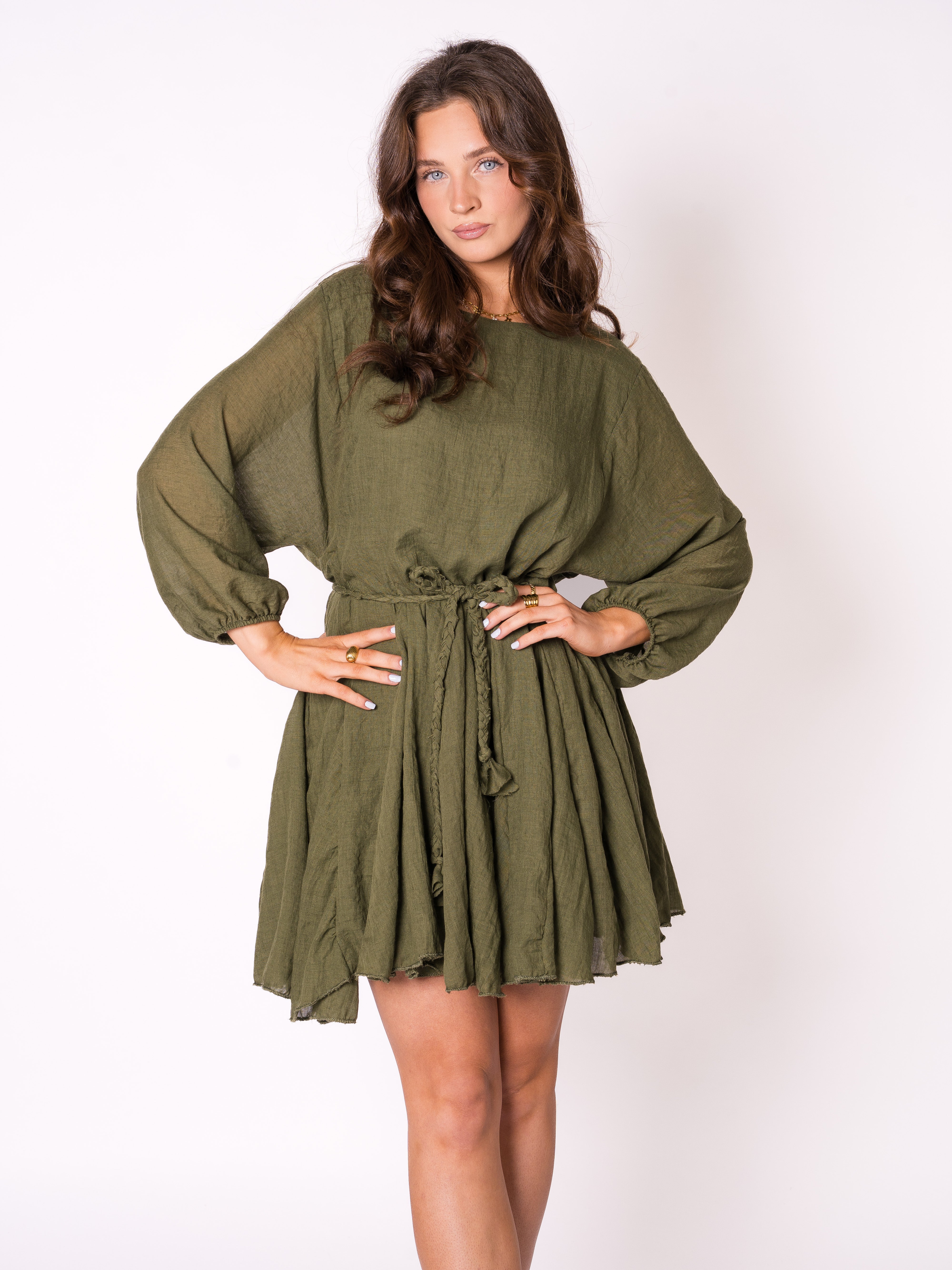 Ariane | Boho Baumwollkleid Damen