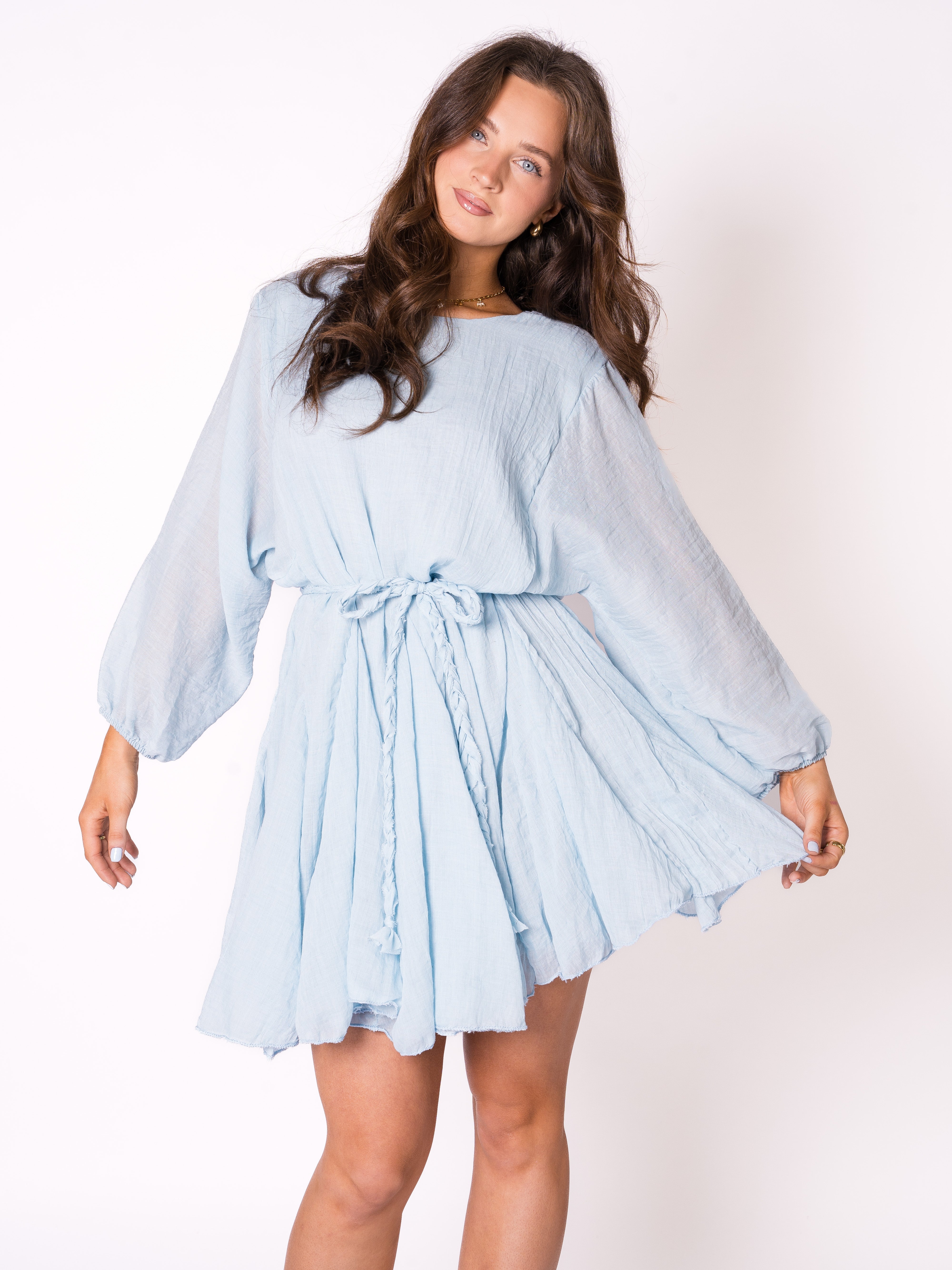 Ariane | Boho Baumwollkleid Damen