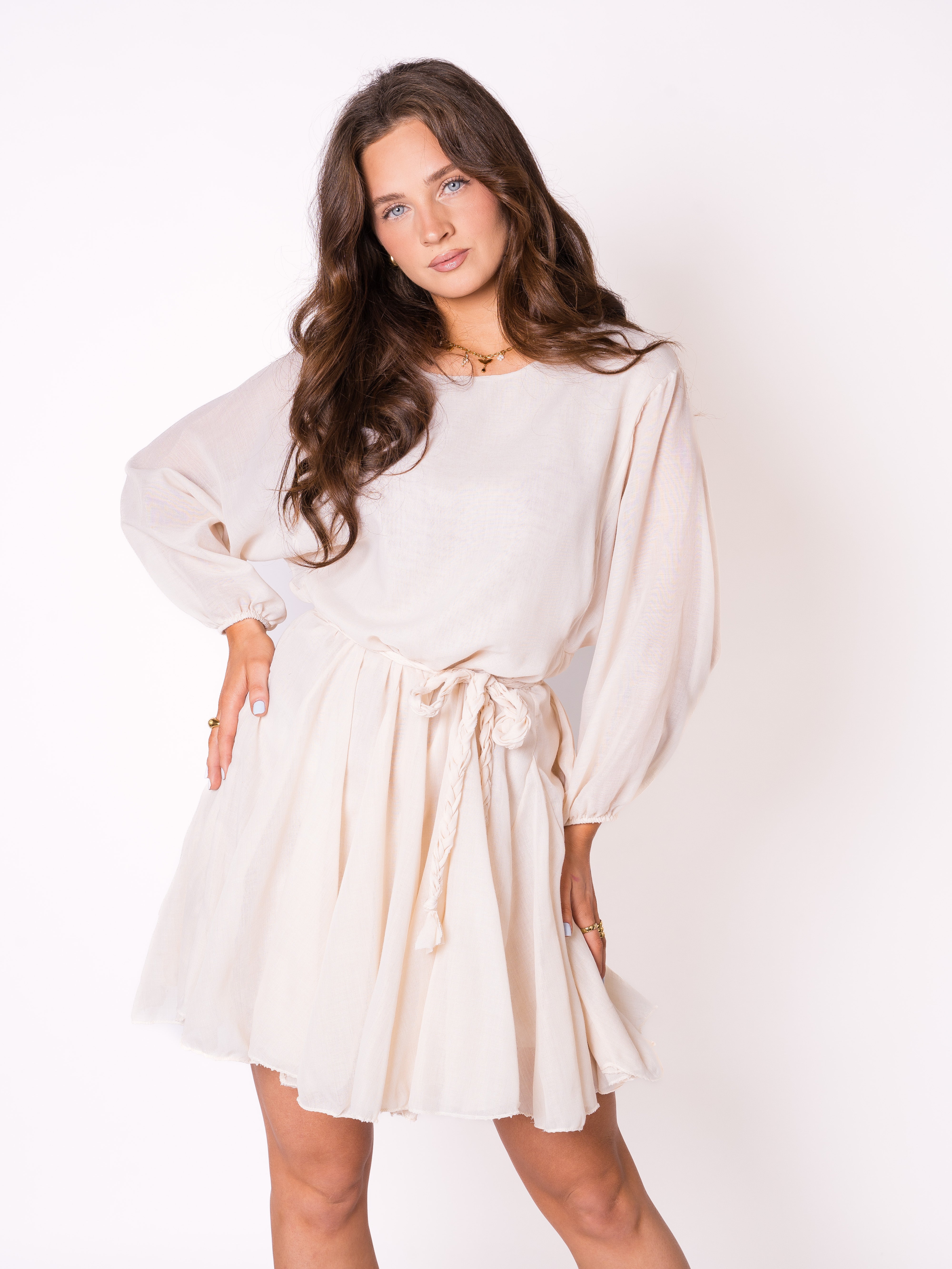 Ariane | Boho Baumwollkleid Damen