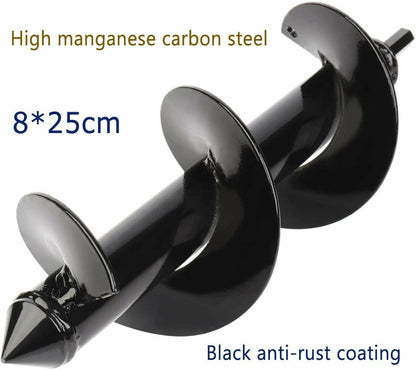 SpiralDrill™ – Hochbelastbarer Spiralschneckenbohrer für tiefe Pflanzungen mit Stabilität [50% Rabatt]