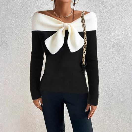 Pullover mit V-Ausschnitt Für Frauen