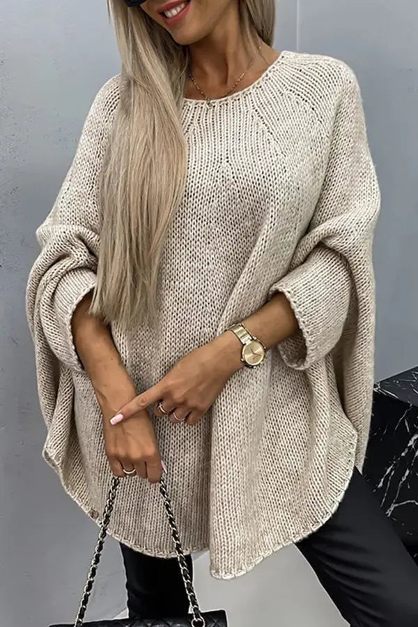 Gemütlicher Strickpullover mit zeitlosem Charme für Frauen