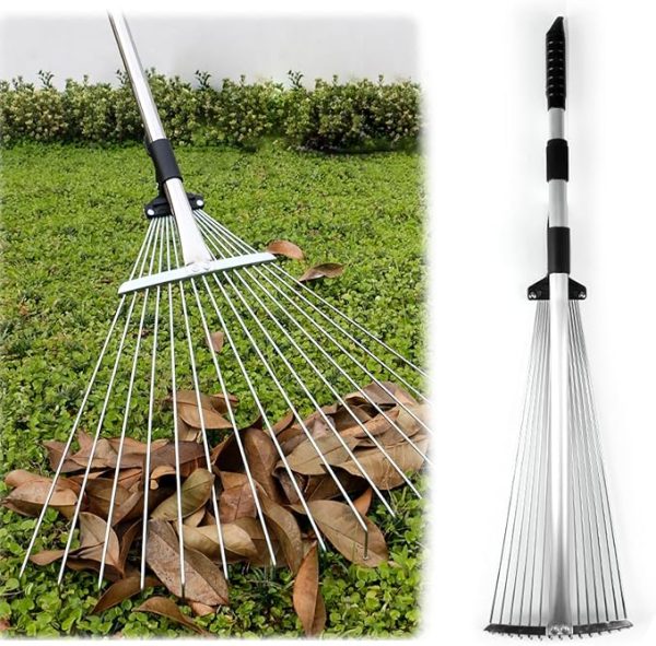 Teleskop Gartenrechen Verstellbar Für Effiziente Gartenarbeit product image 1