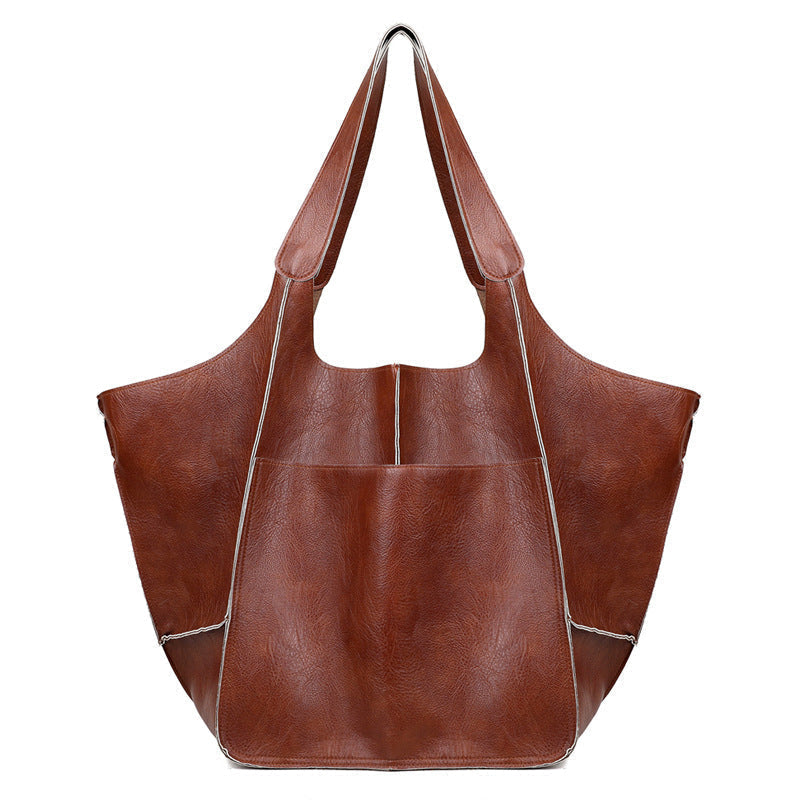 Seleneva | Vintage Leder Handtasche Damen
