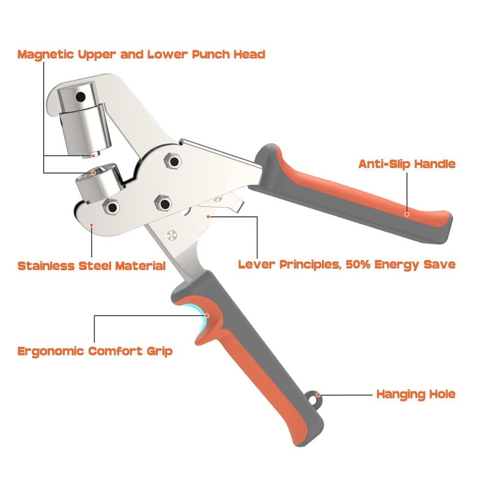 ClipNail™ – Vielseitig einsetzbar für Segel, Leder, Vorhänge & Taschen [50% Rabatt]