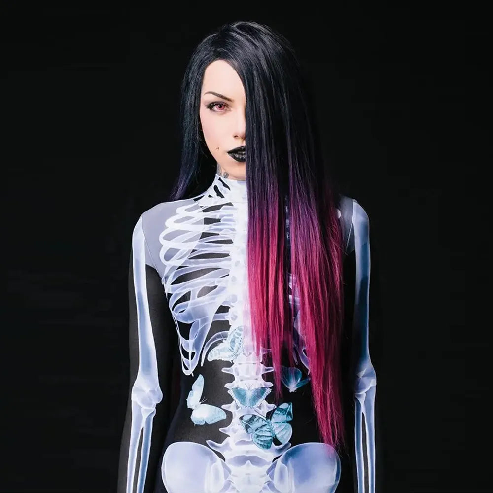 SkullSuit™ – Röntgen-Skelett-Kostüm Halloween Party [50% Rabatt]