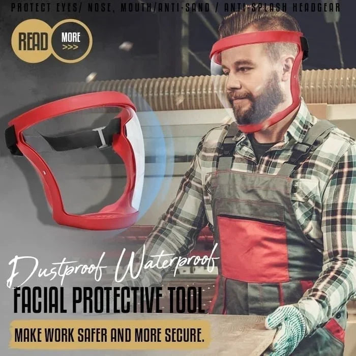 Gesichtsschutz Maske Transparent Für Arbeit Wiederverwendbar product image 3