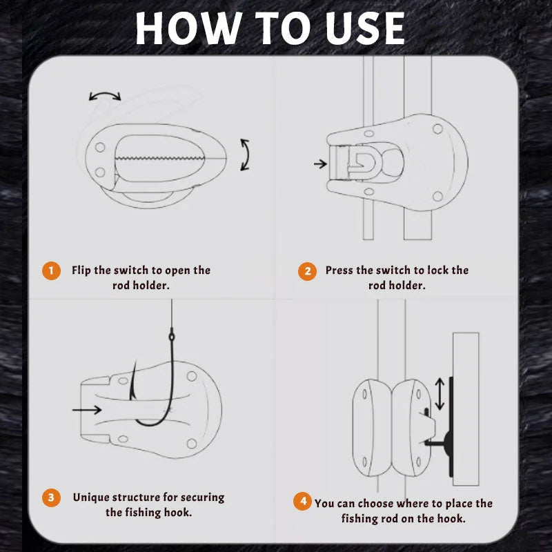RodHolder™ – Elastisches, stoßdämpfendes Band für sicheren & festen Halt [1 + 1 Gratis]