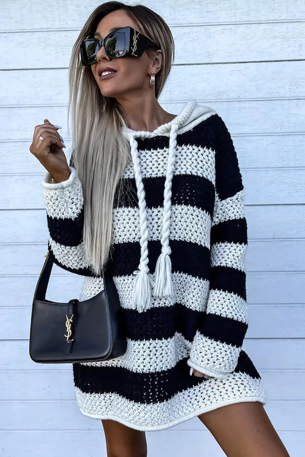 Gemütlicher Gerippter Pullover Für Frauen