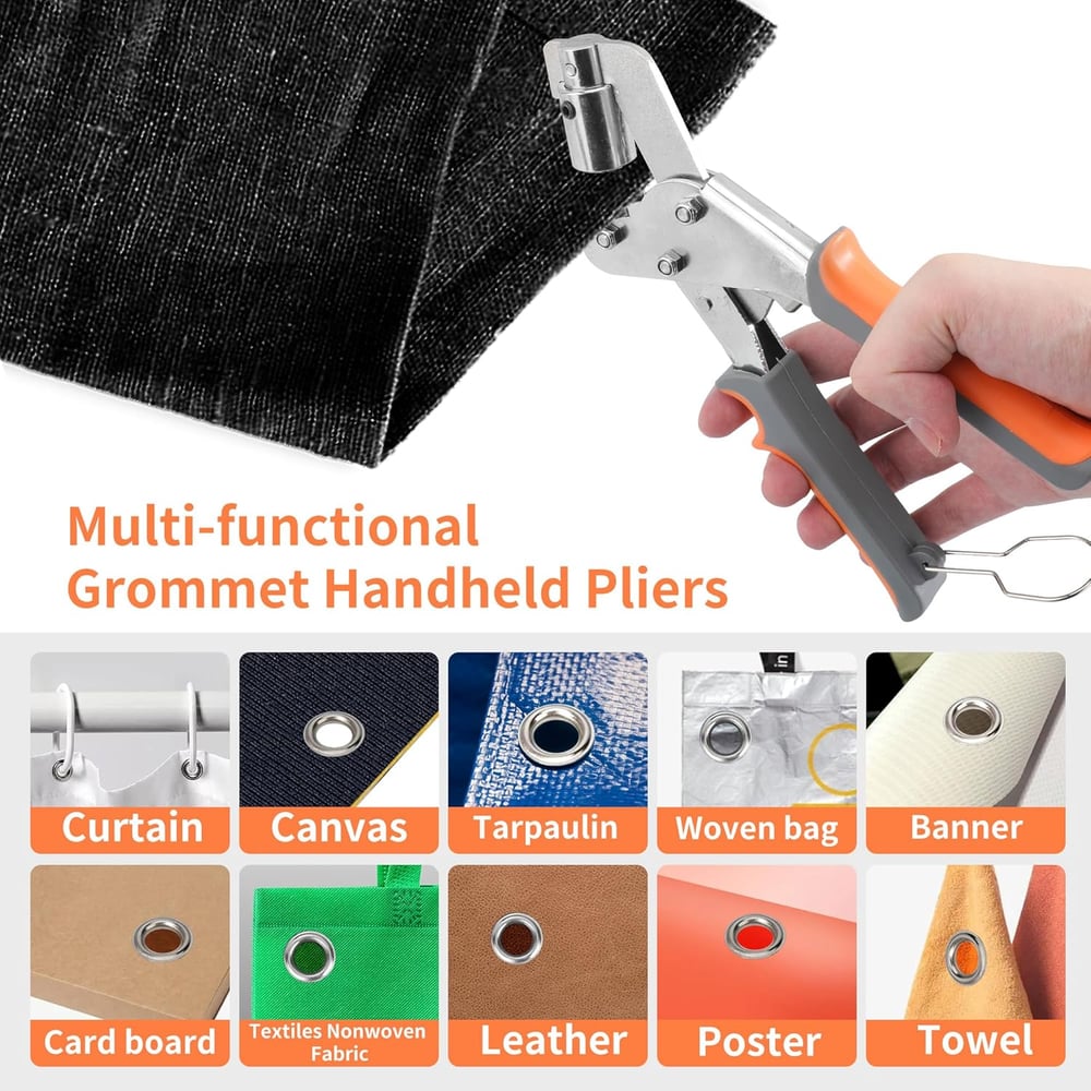 ClipNail™ – Vielseitig einsetzbar für Segel, Leder, Vorhänge & Taschen [50% Rabatt]
