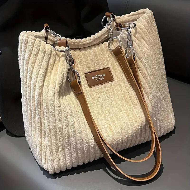 Lyssa | Tasche aus geripptem Samt