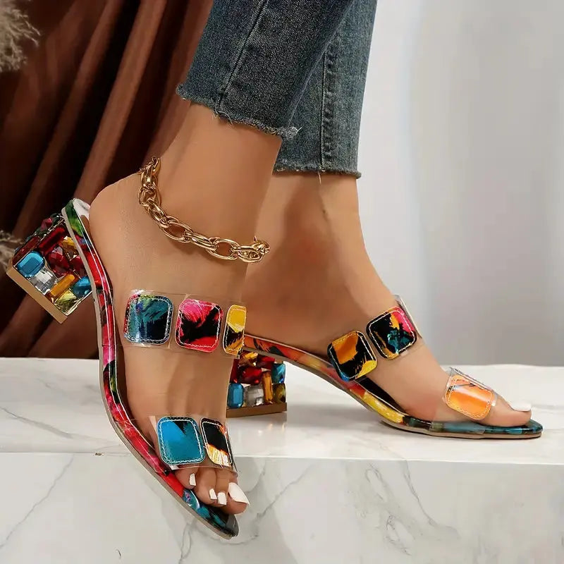 Multi-Riemen Sandalen für Damen
