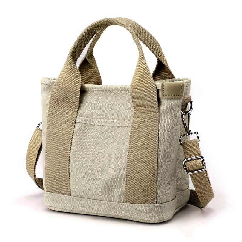 Rivara | Elegante Canvas-Umhängetasche