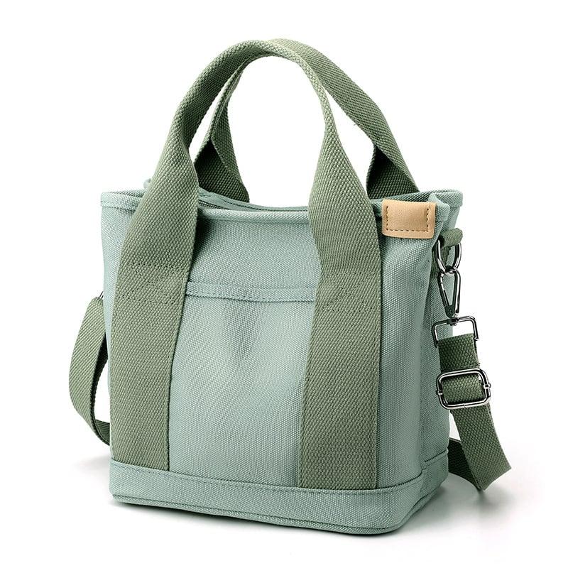 Rivara | Elegante Canvas-Umhängetasche