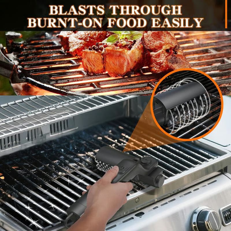 Wiederaufladbare Grillbürste Elektrisch – Mühelose Reinigung product image 6